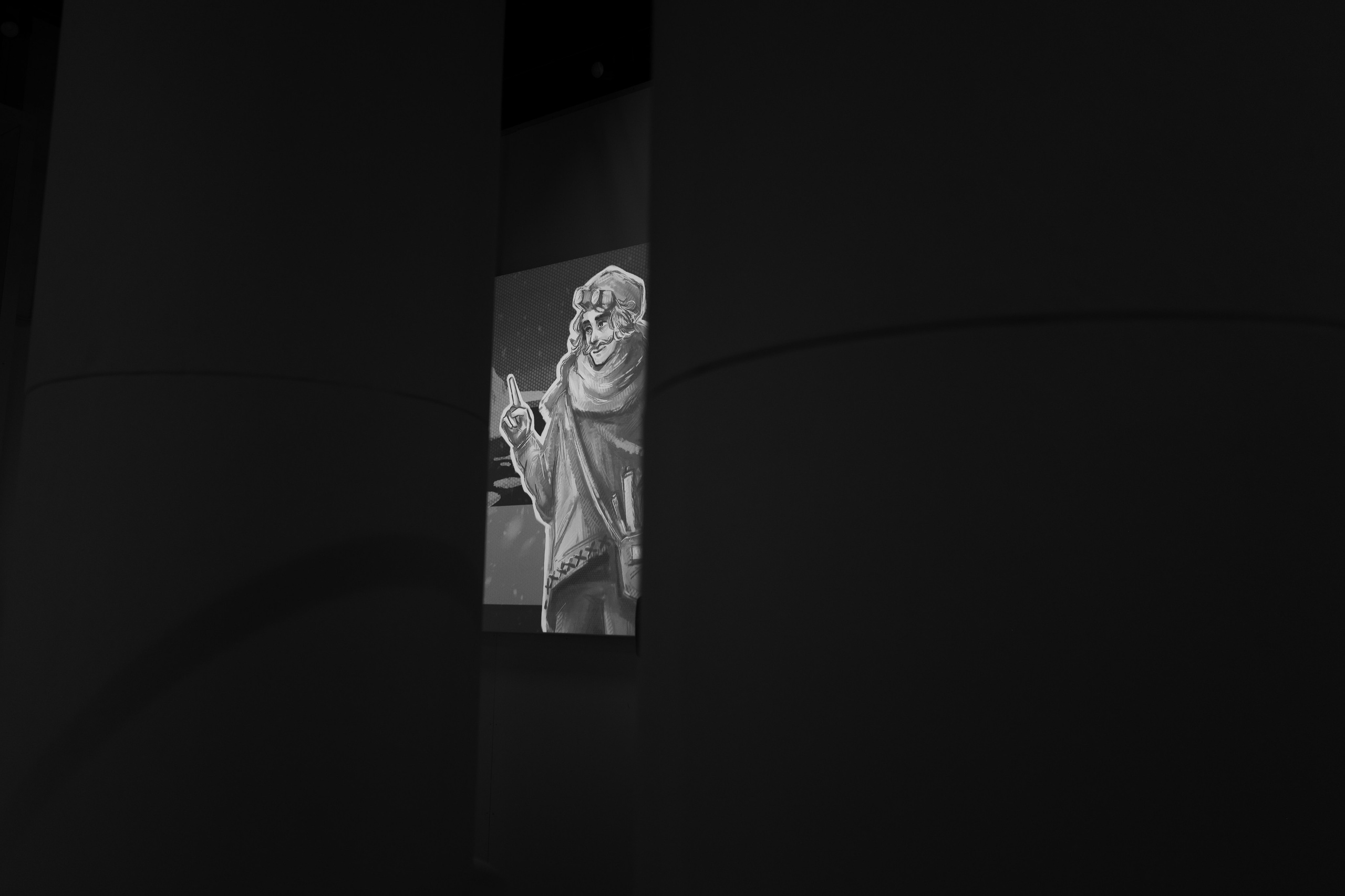 Инсталляция в Паркинг Галерее в Зарядье