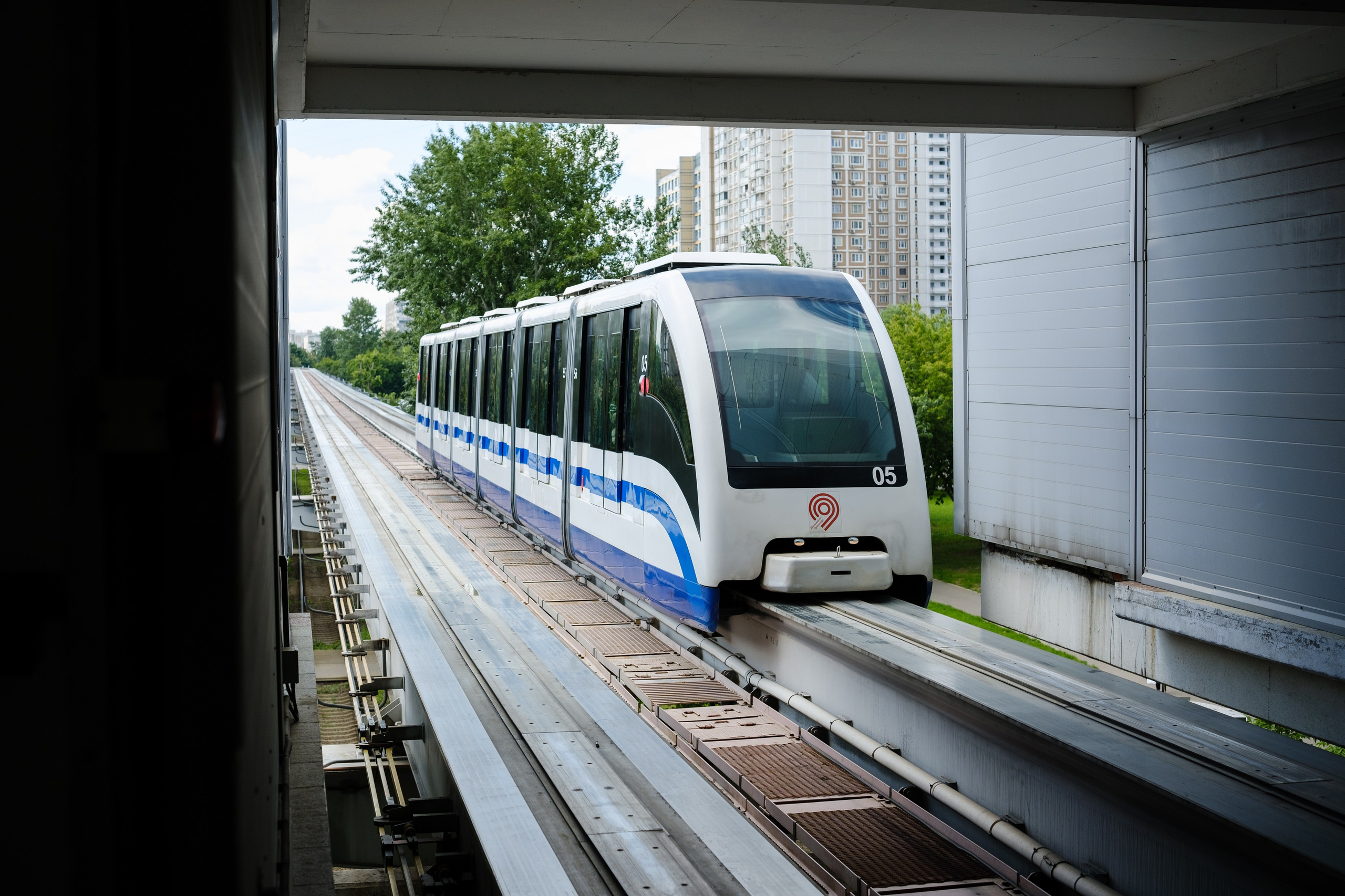 Московский монорельс. Сайт фотографа Дмитрия Батенёва