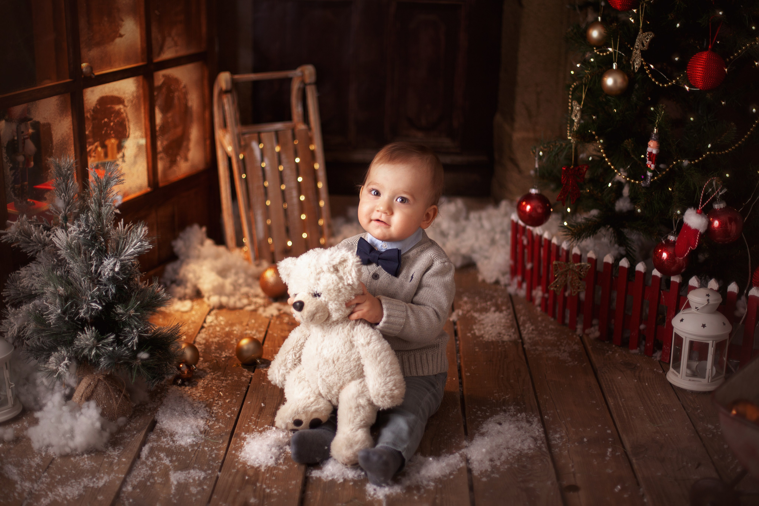 Новогодняя фотосессия. Семейная и детская фотостудия «Колыбель»