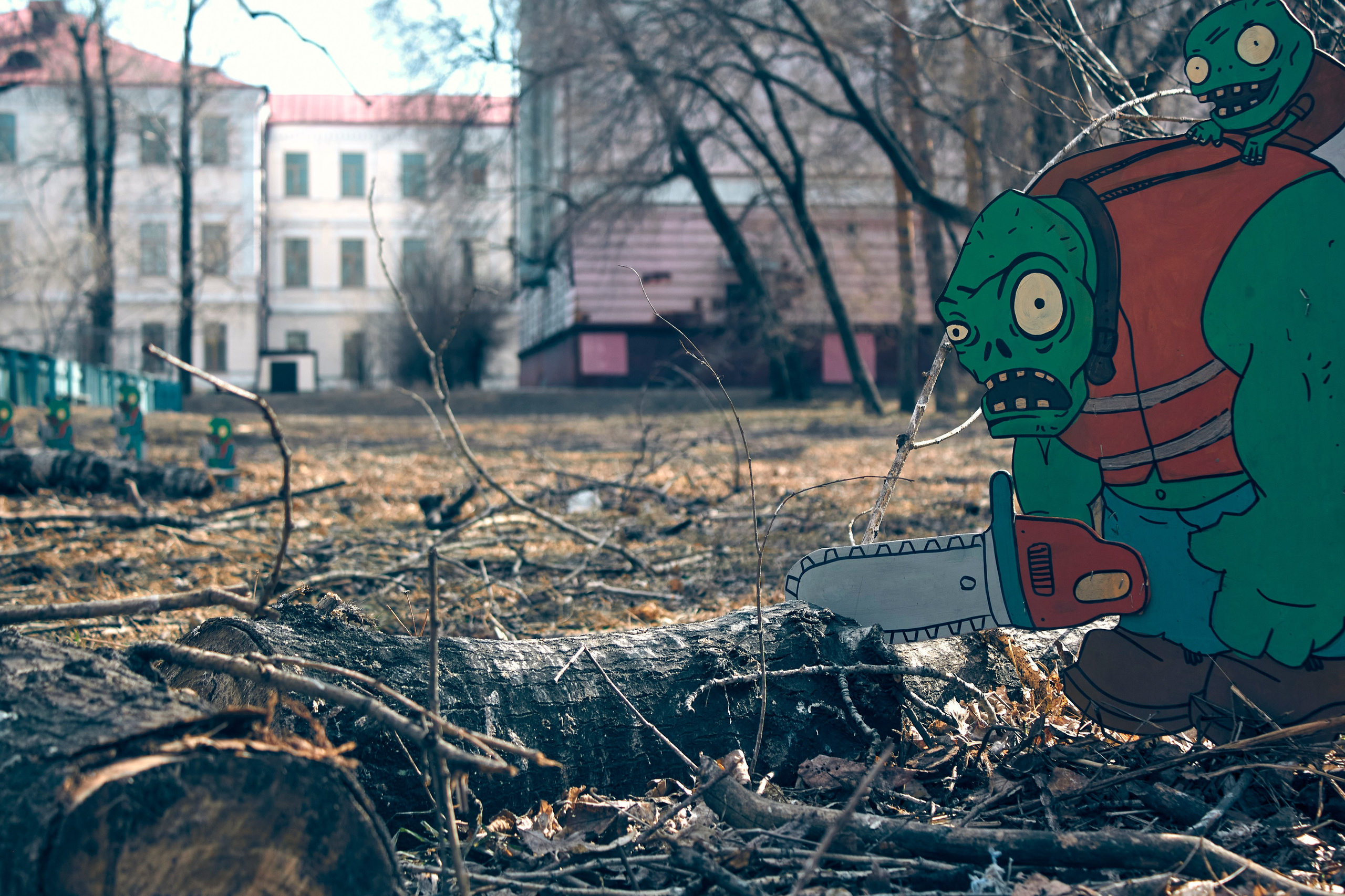 Plants vs Zombies. Художник Рыбак Николай