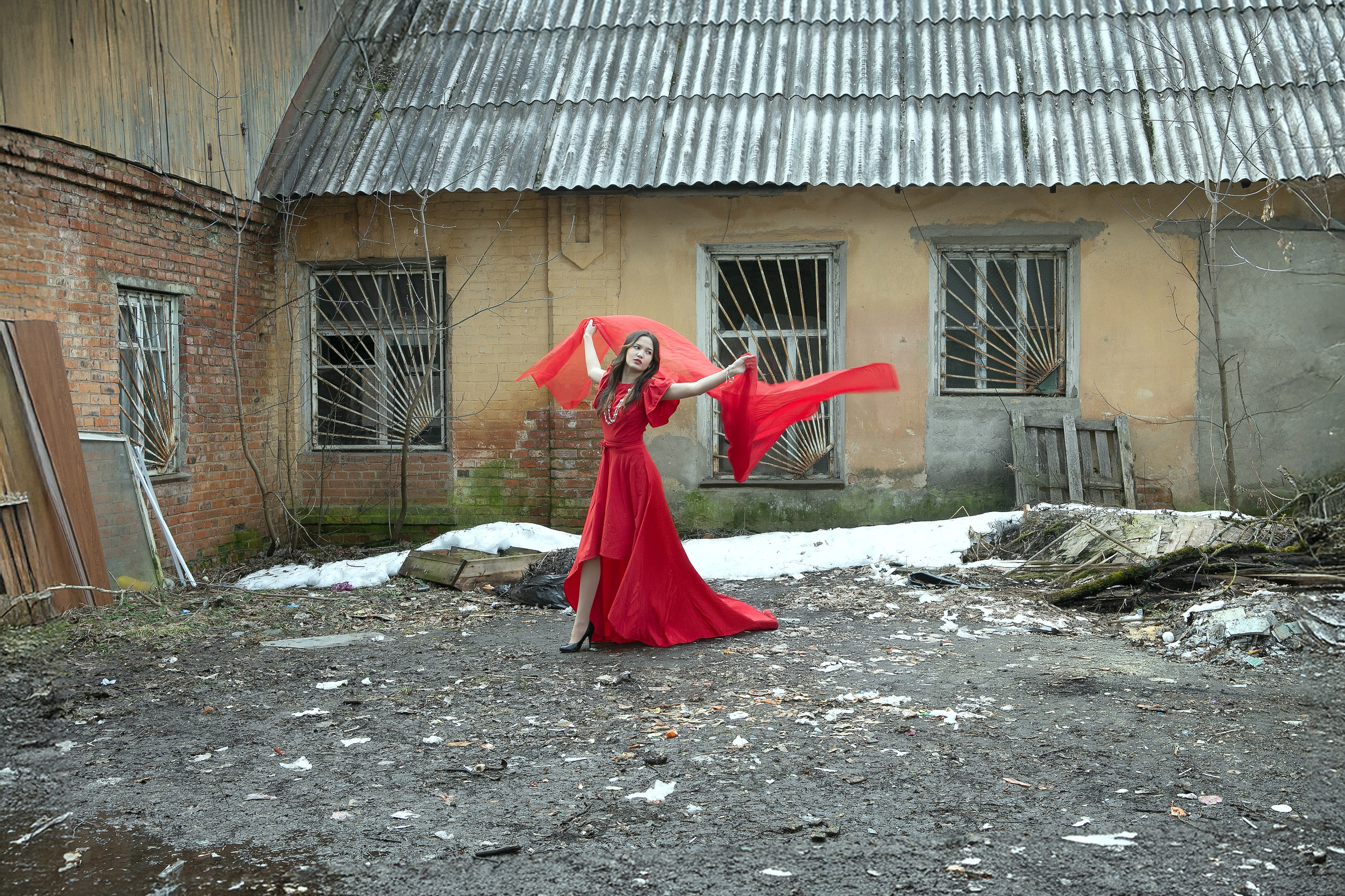 Красота и разруха Звенигорода. Фотограф Наталья Туева FineArt съёмка