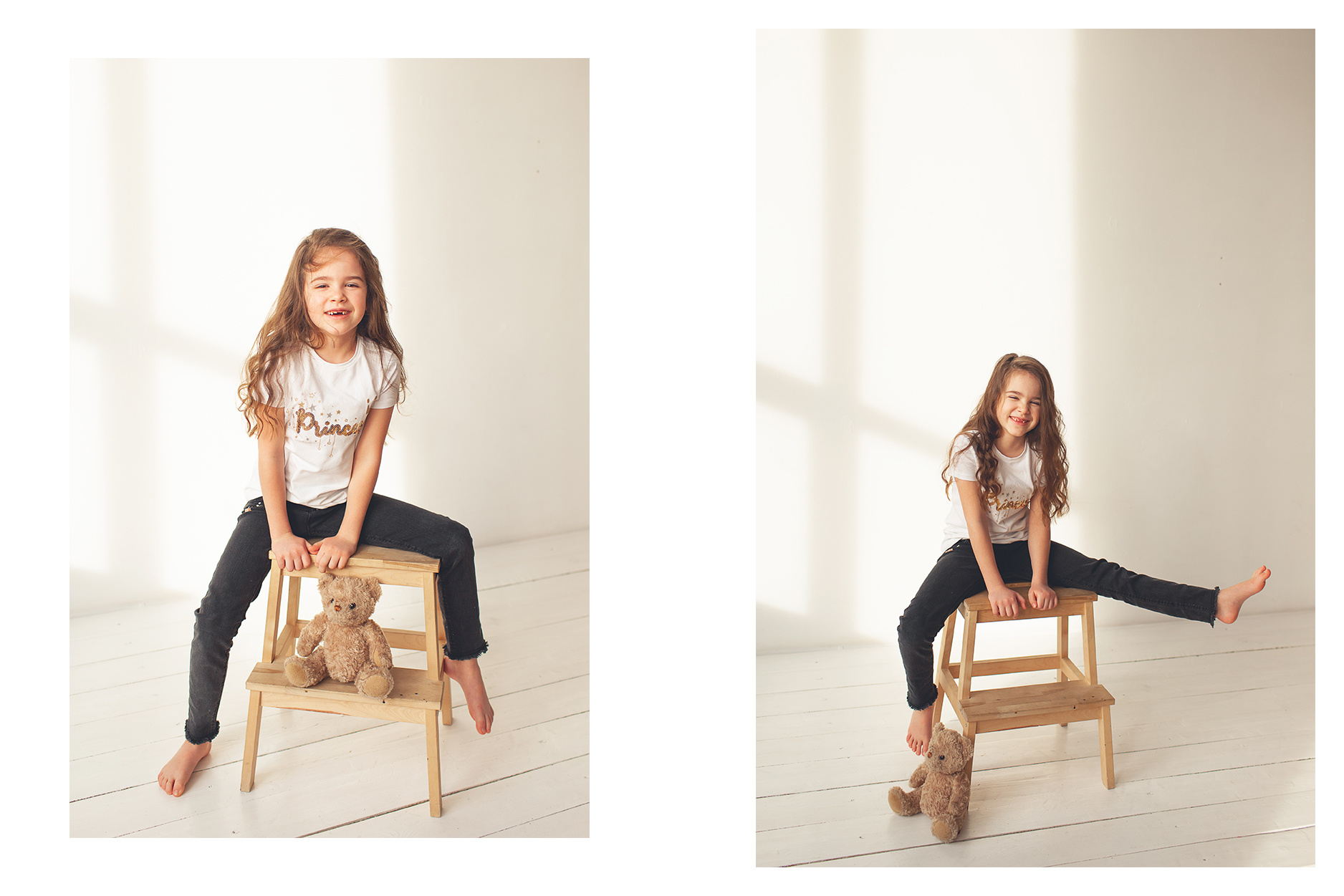 Весенний "Детский портрет" для маленькой четырёхлетней принцессы в Bab. Детский фотограф в Самаре