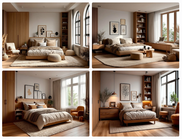 Концепт в Midjourney. 3D визуализация интерьера и архитектурной среды