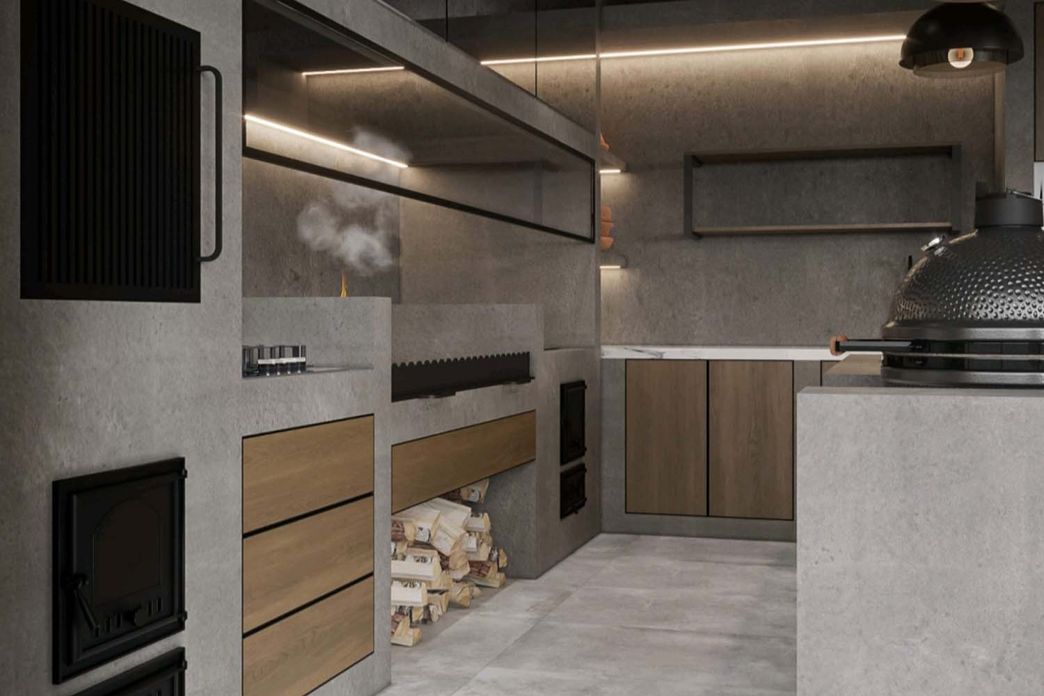 Комплексы барбекю. Огонь и Камень — Печи, Камины, Мангалы, Барбекю