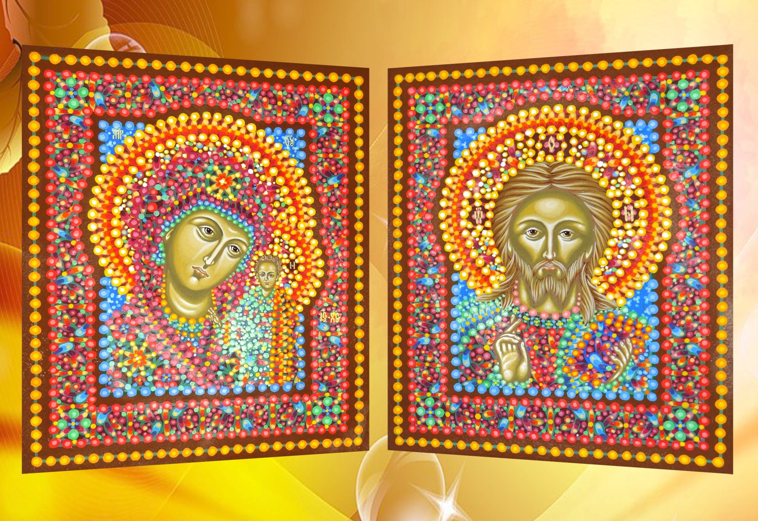 Иконы Кузнецовское письмо