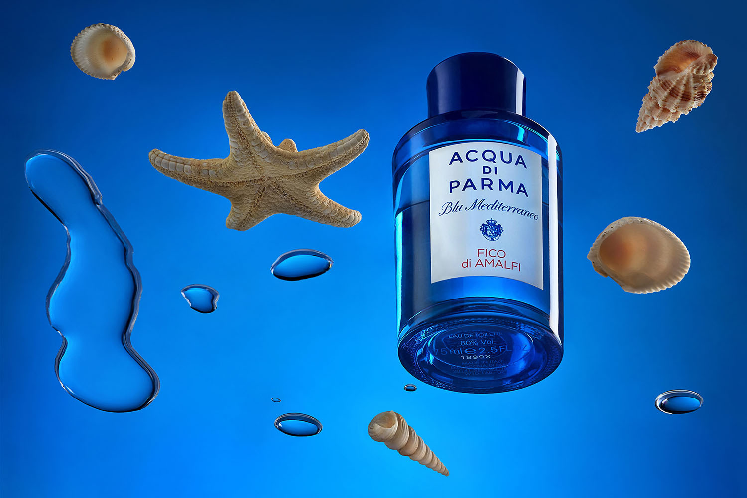 Рекламная фотография Acqua di Parma - финалист международного конкурса