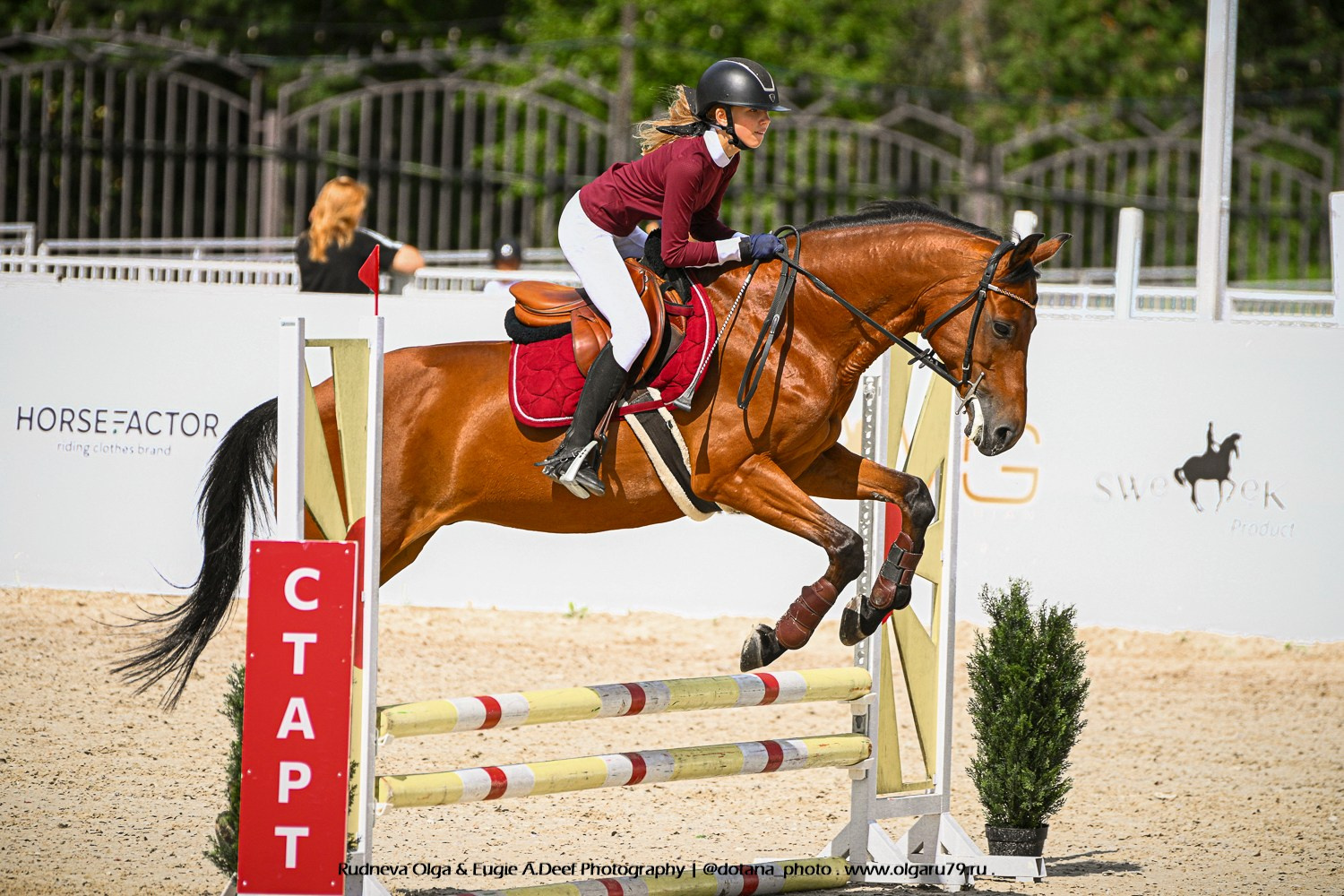 КСК Хорсека 8 и 10 августа. ТУРНИРНАЯ КОННАЯ ФОТОГРАФИЯ, Руднева Ольга и Евгений Адеев