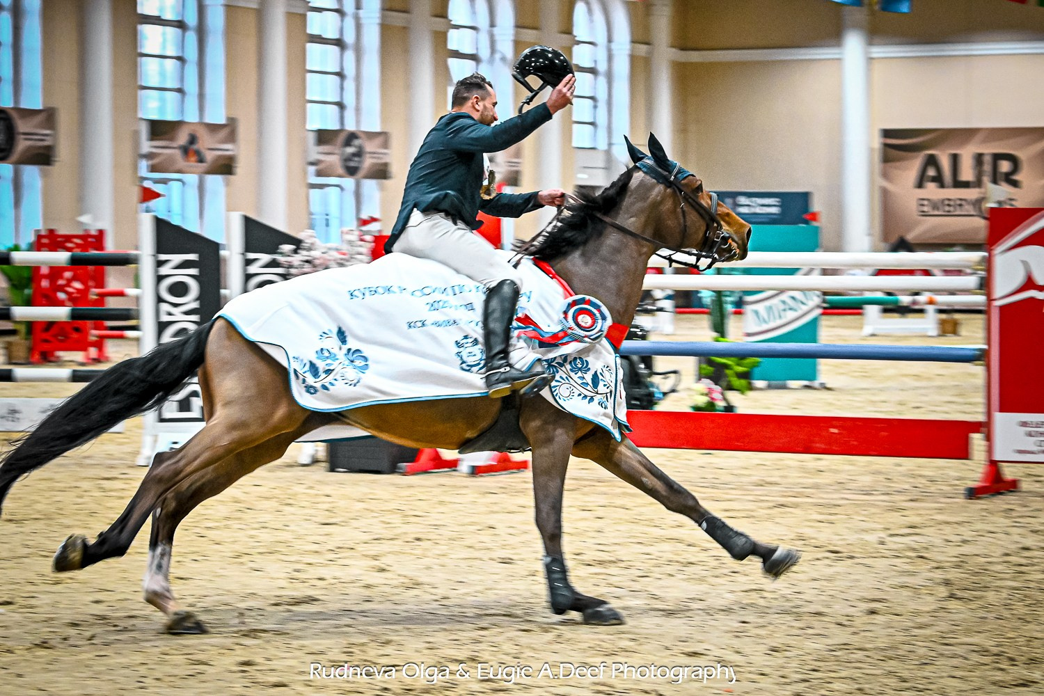 2025.03.16 — Кубок России, конкур, КСК Виват Россия. ТУРНИРНАЯ КОННАЯ ФОТОГРАФИЯ, Руднева Ольга и Евгений Адеев