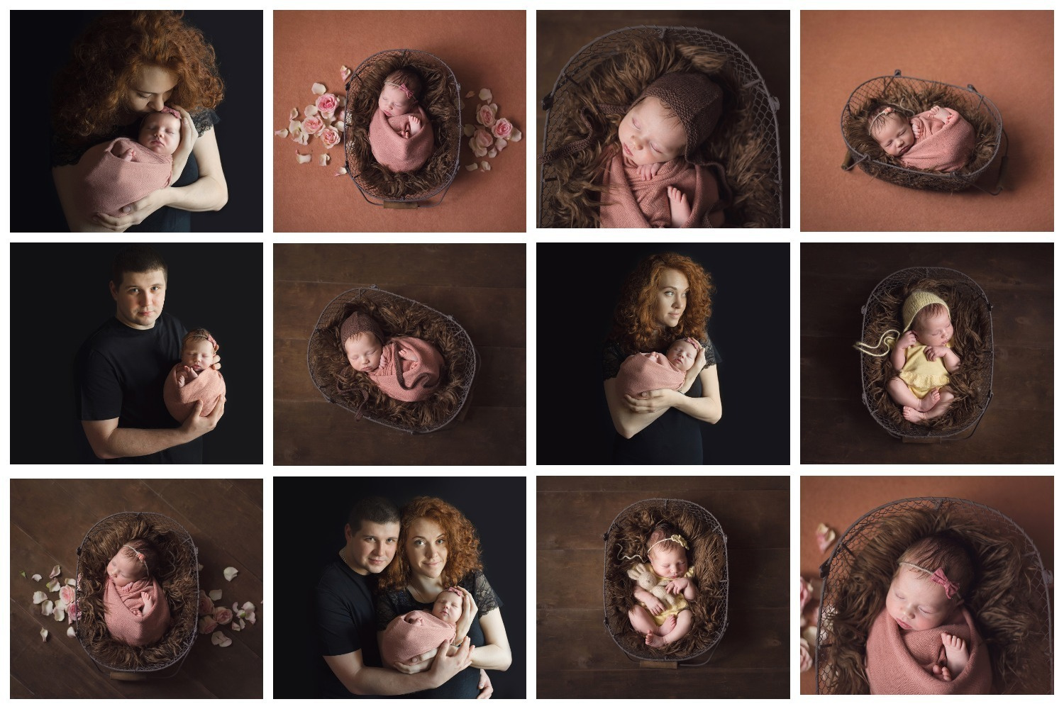 Фотосессия новорожденного в Пскове. Фотограф новорожденных , семейный и  детский фотограф в Пскове Иванова