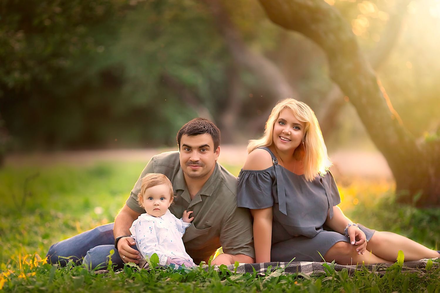 семейная фотосессия в парке