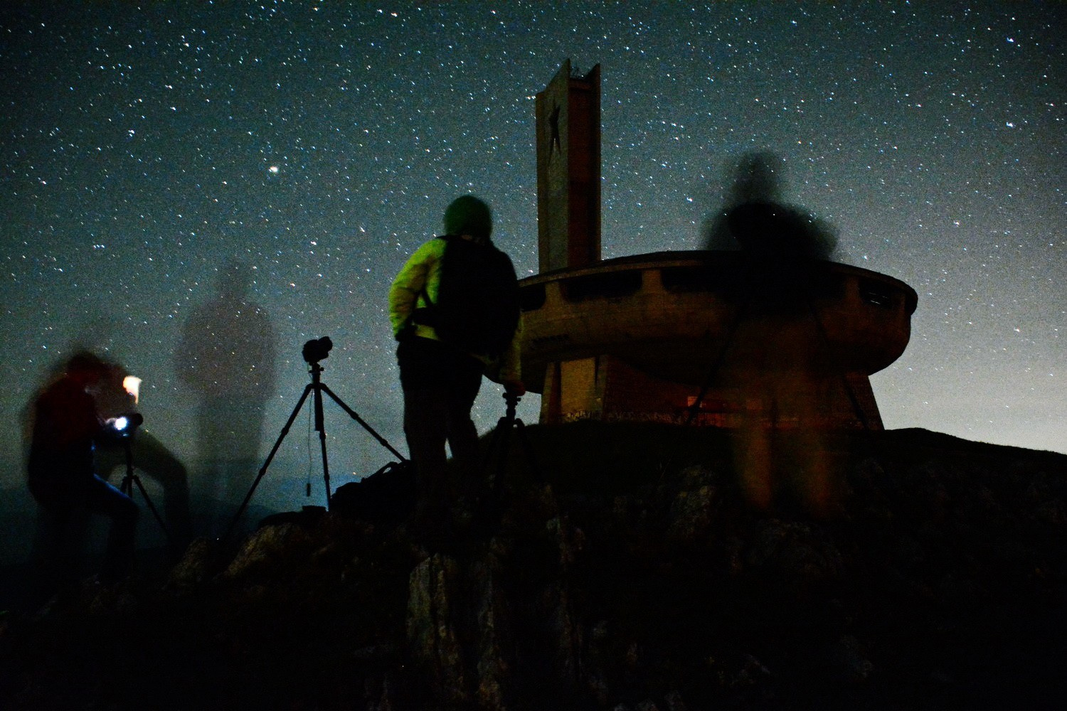 Снимаем звездные треки. Фотограф Константин Шамин