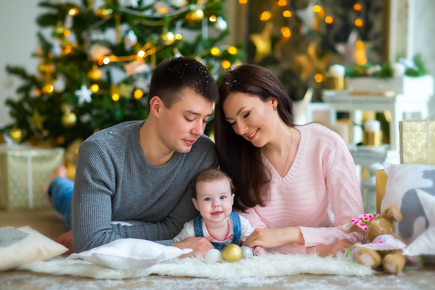 Новогодние огоньки. Детский и семейный фотограф в Москве Катерина Орлова