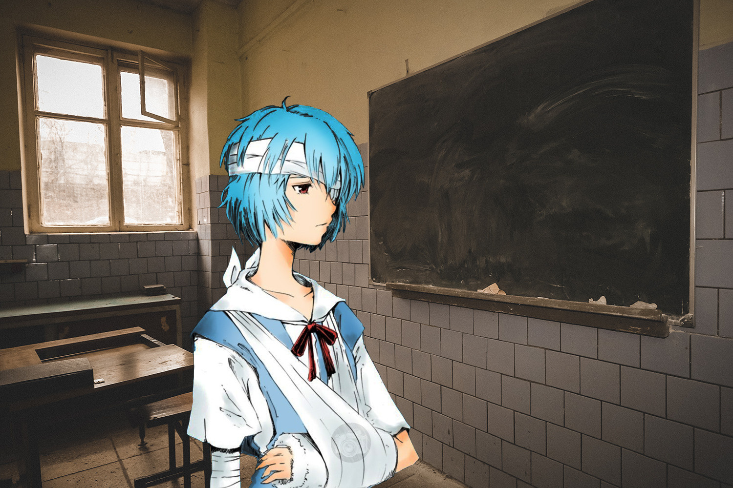 Артаниме Аянами на&nbsp;кафедре