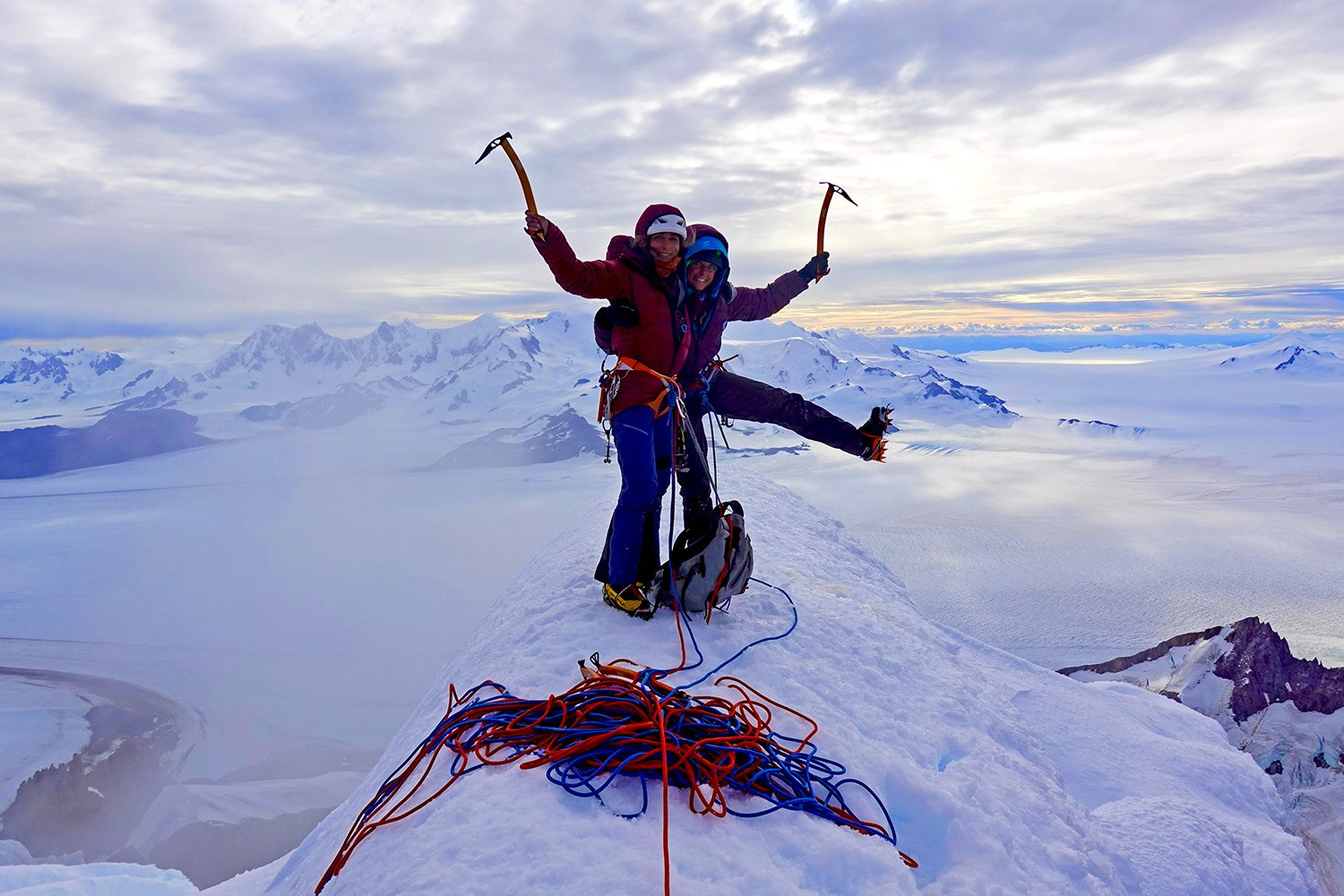 French all-women team have climbed Filo Sureste route on Cerro Torre. “Steel Angel”: women’s climbing award