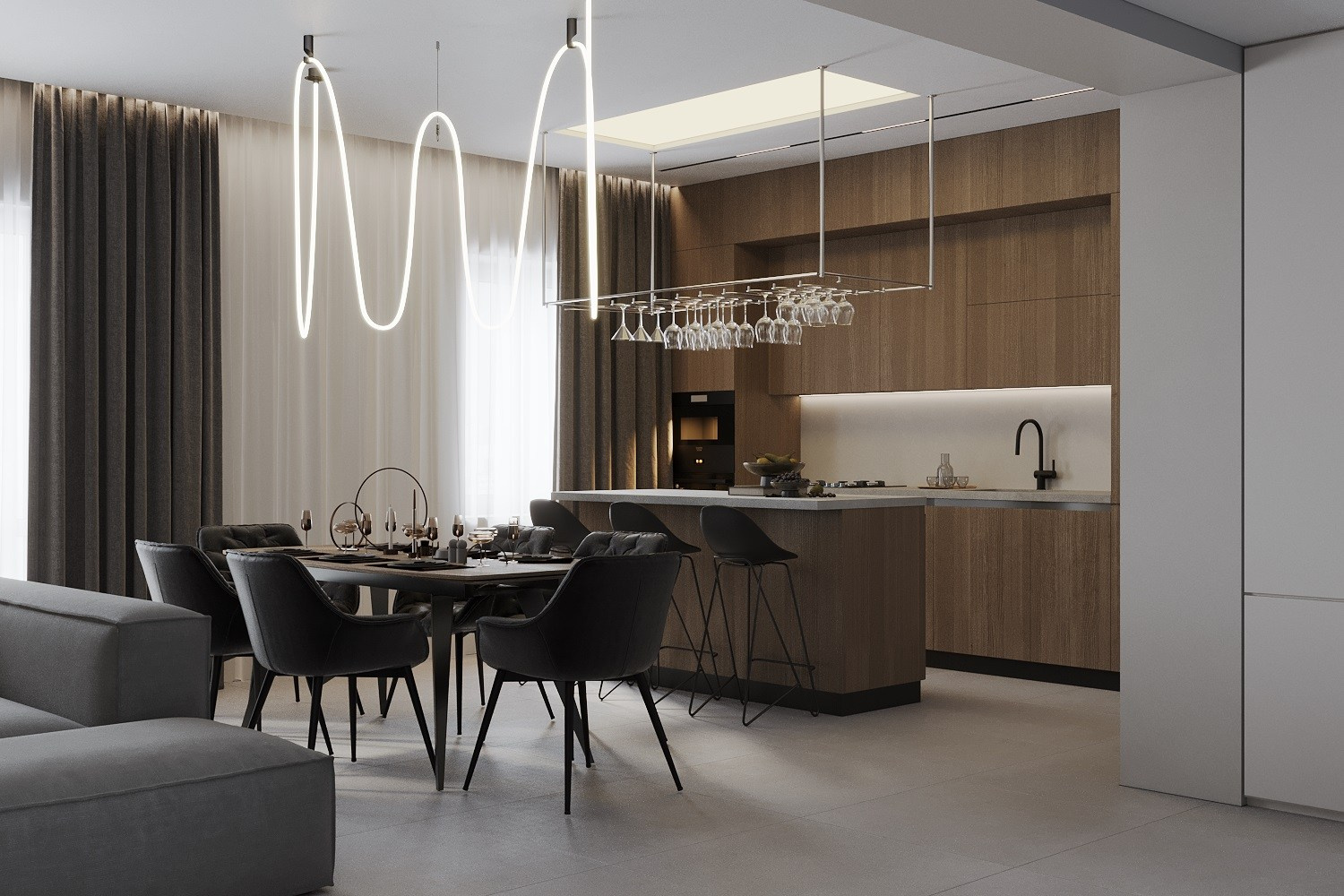 Дизайн проект TAL'170. ВНУТРИ | Дизайн Интерьера квартир и домов в Калининграде