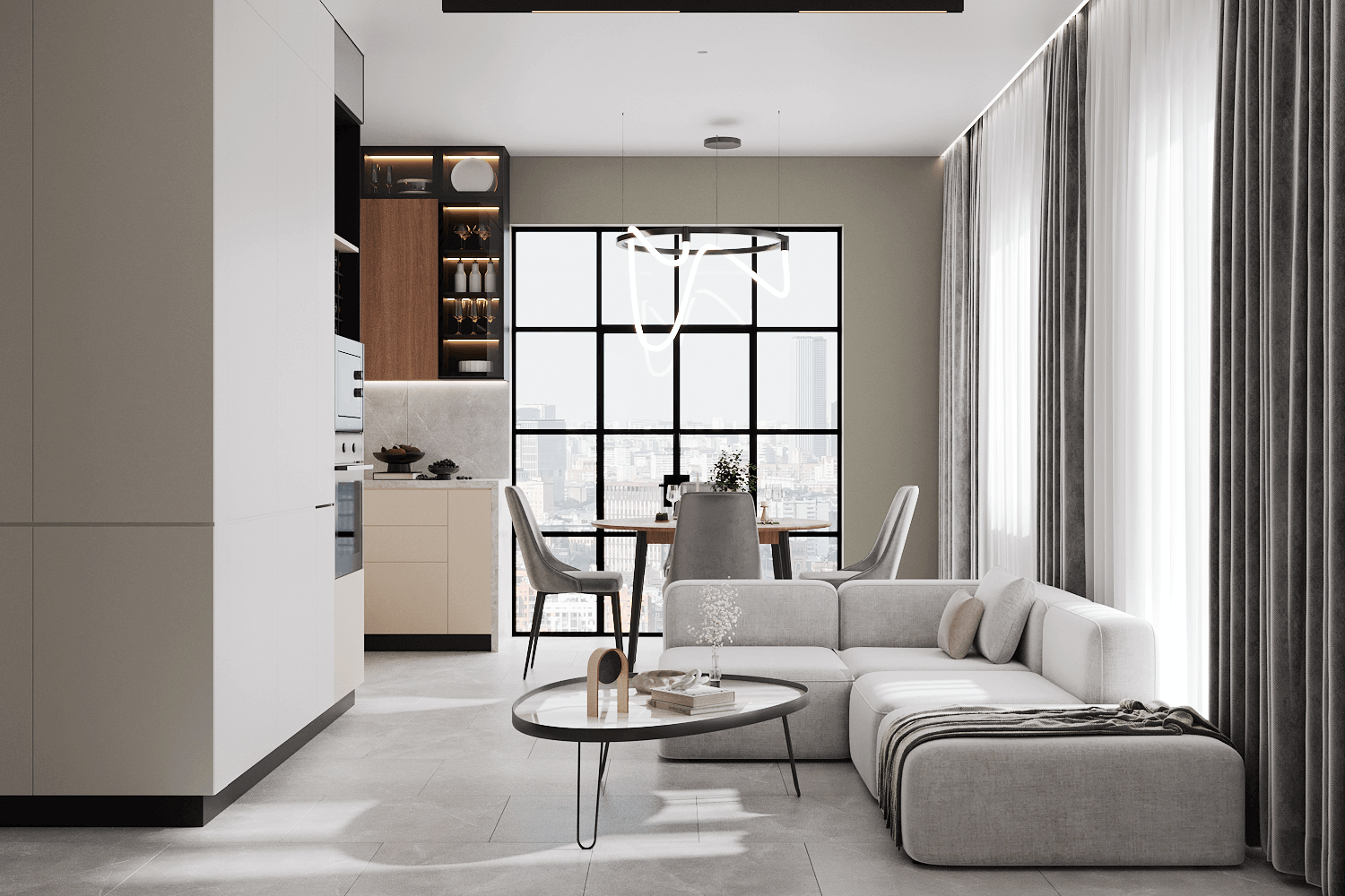 Реализованные проекты. ВНУТРИ | Дизайн Интерьера квартир и домов в Калининграде