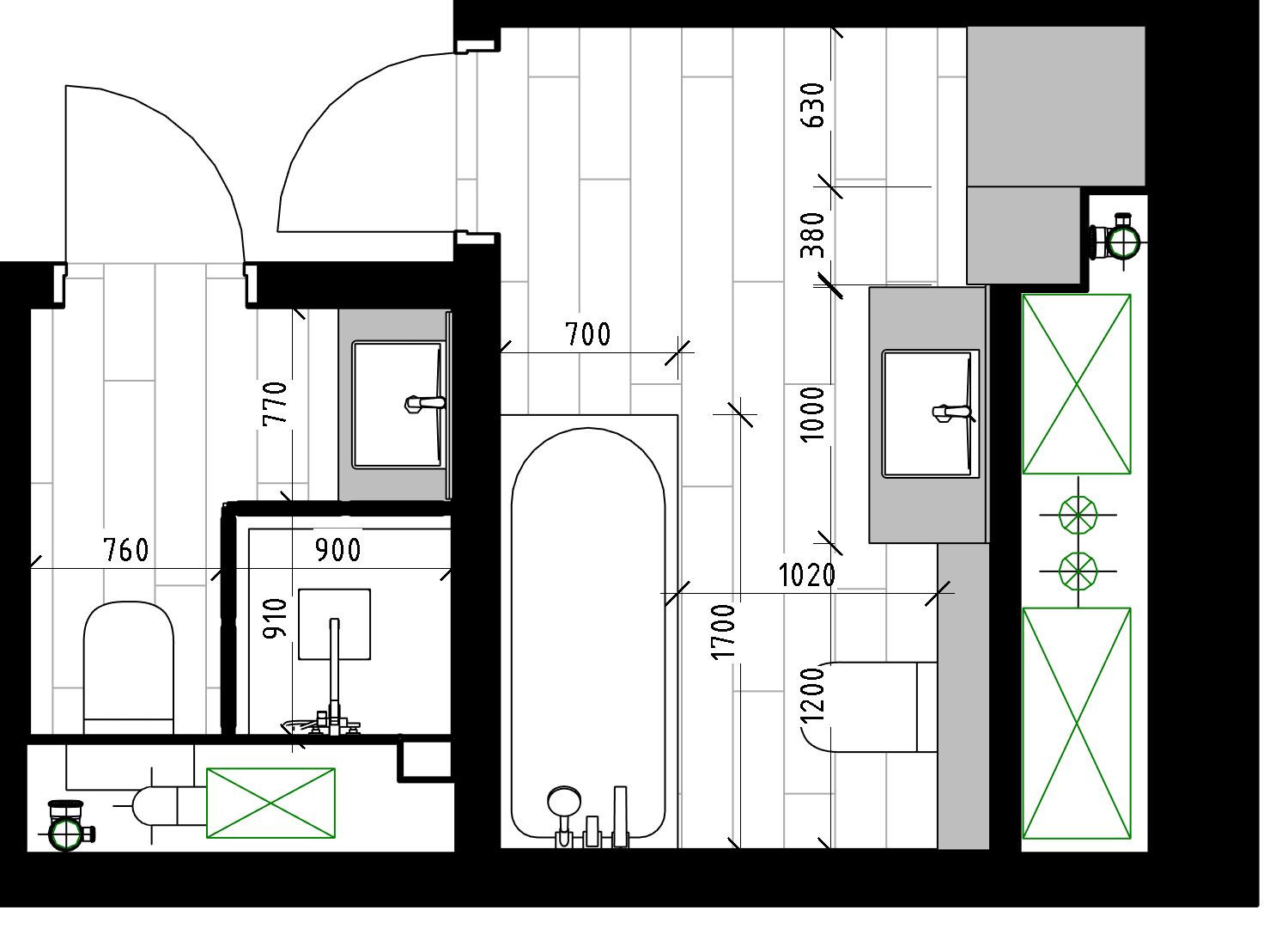 Квартира Москва ЖК Фонвизинский. Архитектурно-дизайнерское бюро ROOMS