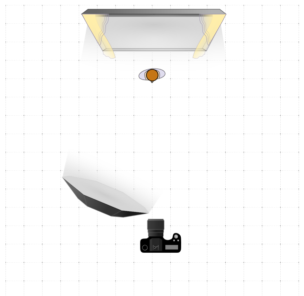 Схема света для съемки с солнцем и вспышкой