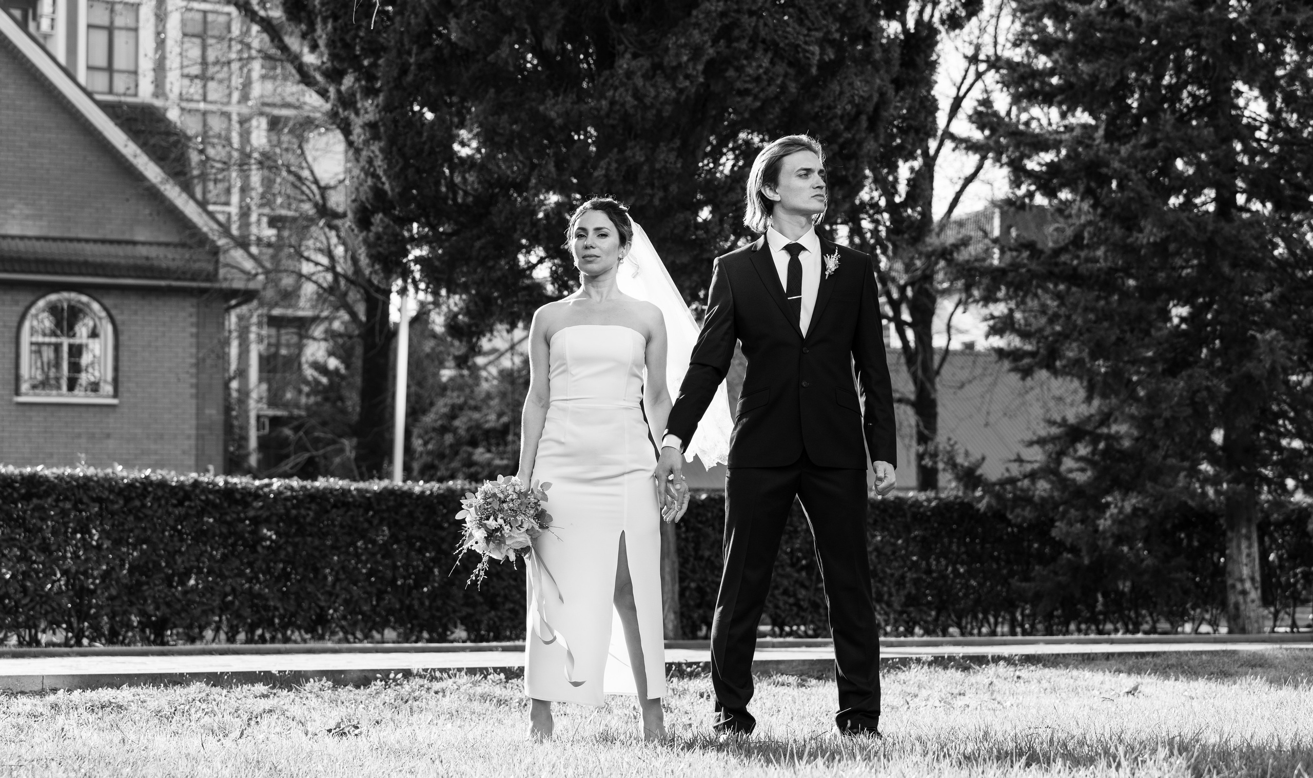 Съёмка молодожёнов