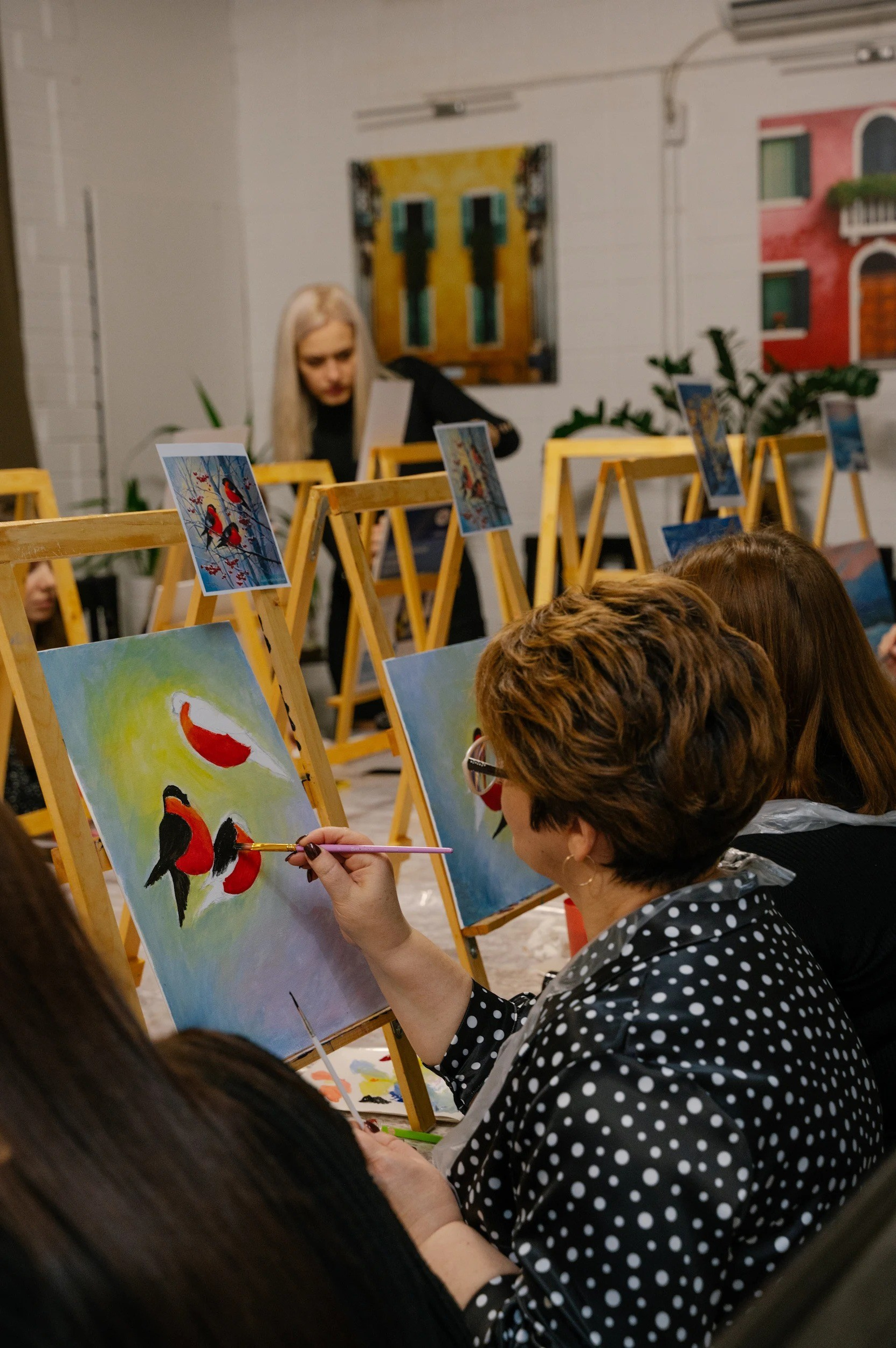 Арт-встреча «Зимняя сказка». Художник Светлана Михайличенко. Картины ручной работы в наличии и под заказ