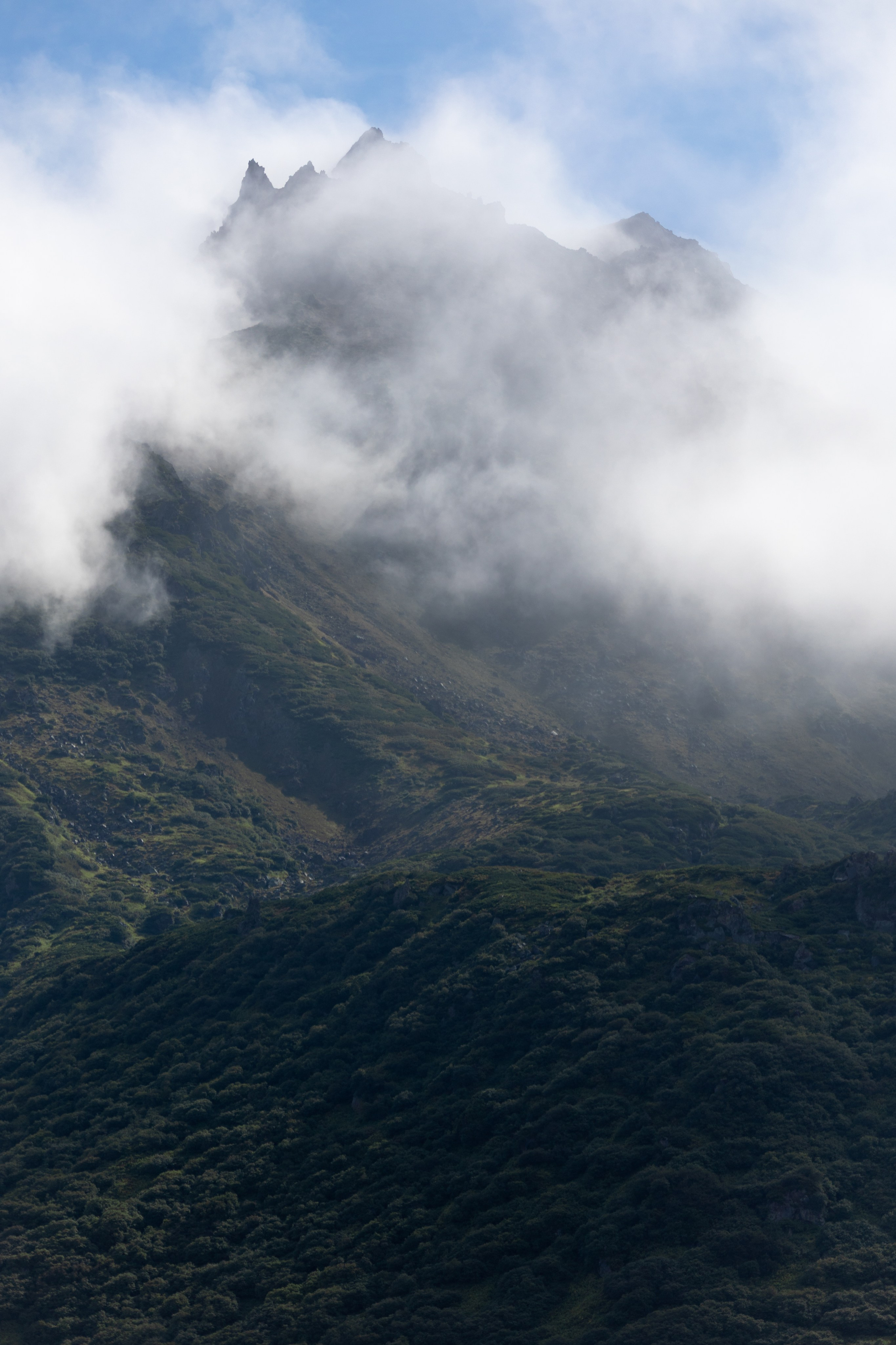 Дикий Гребень, Камчатка