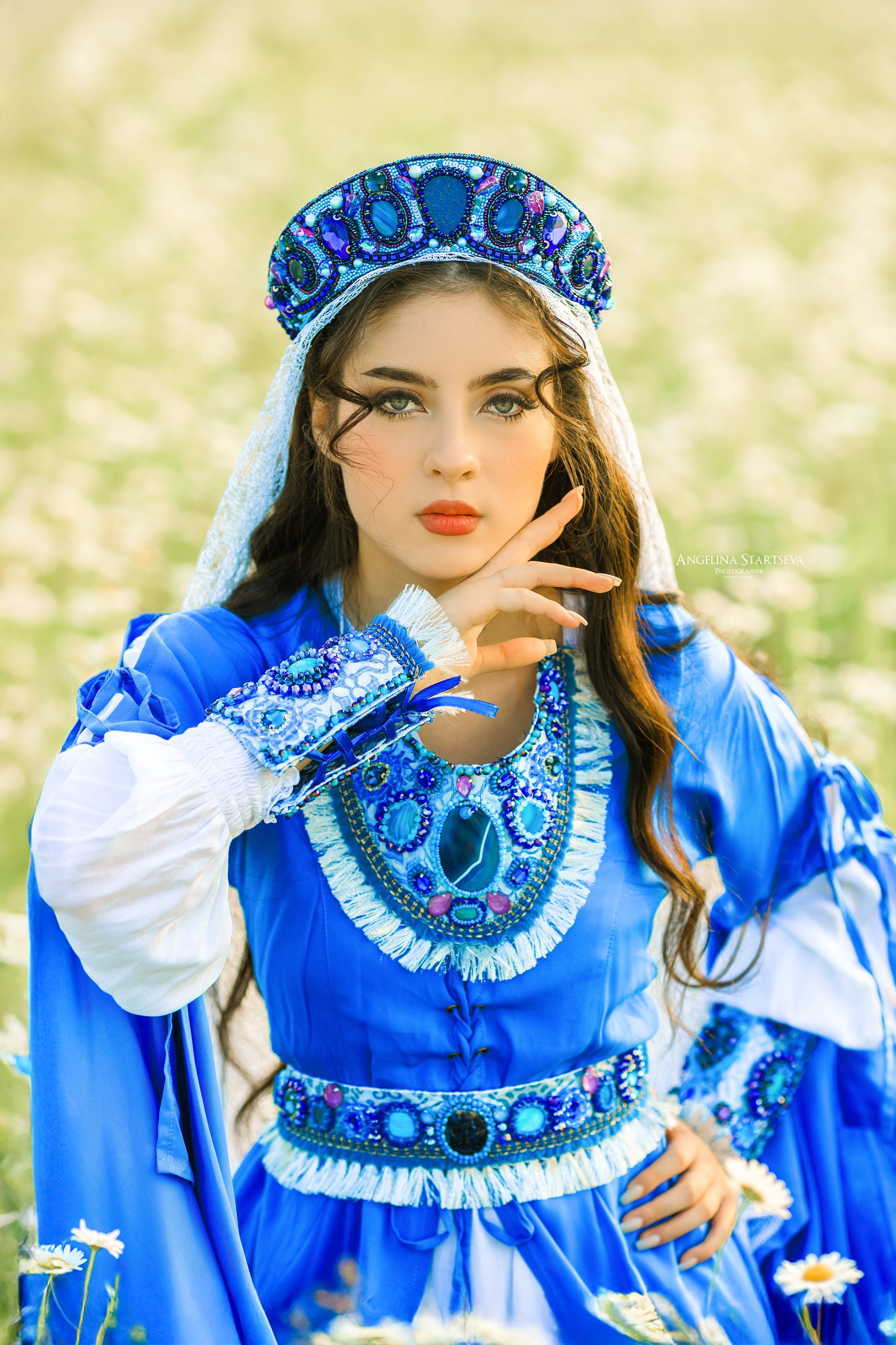 Славянская Богиня Тара фото, фотосессия славянских богинь, фотосессия в русском народном костюме, фотосессия в русском стиле