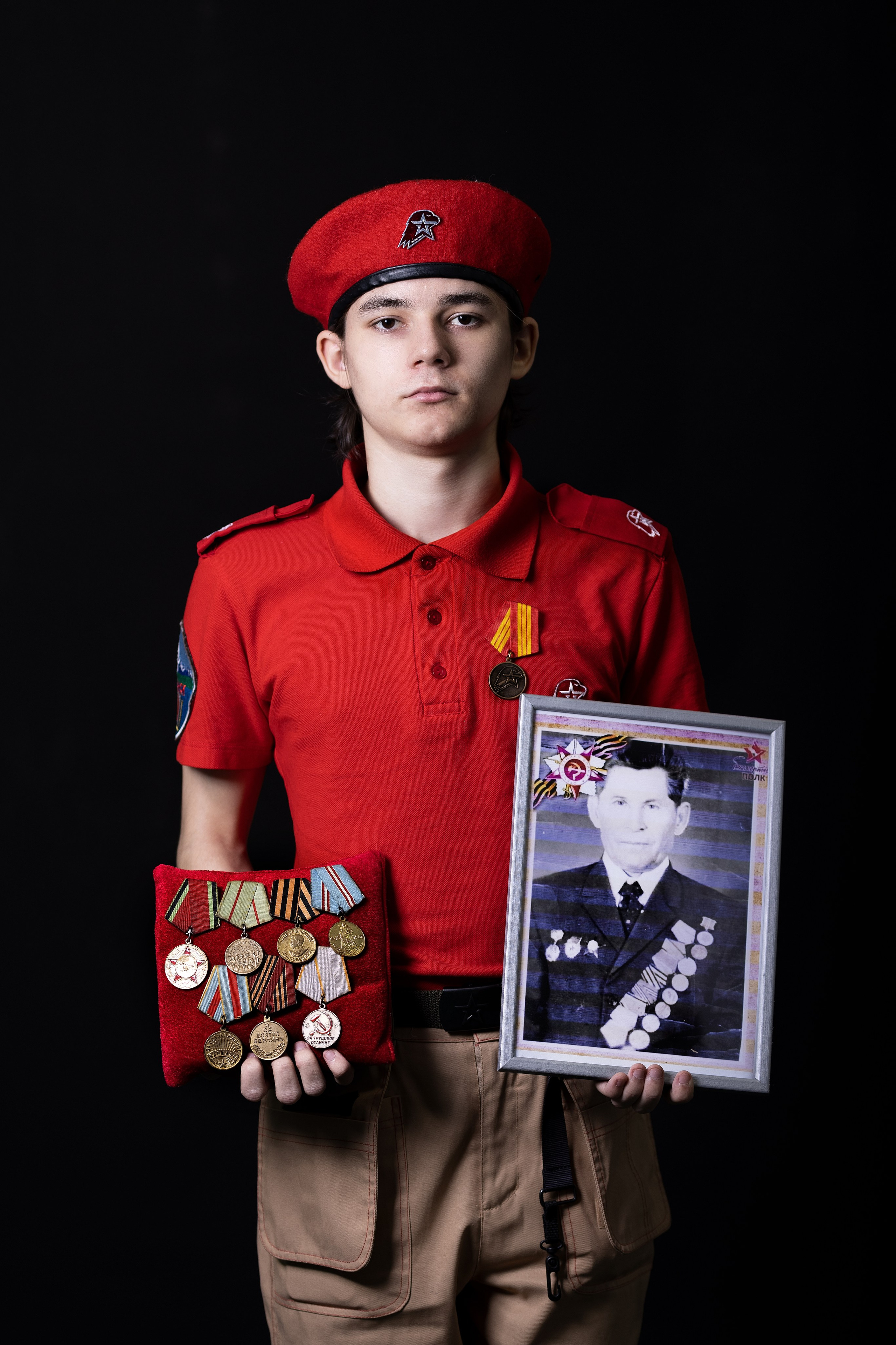 Всероссийский фотопроект «Китель Победы» г. Вилючинск. Ольга Смирнова юрист, фотограф
