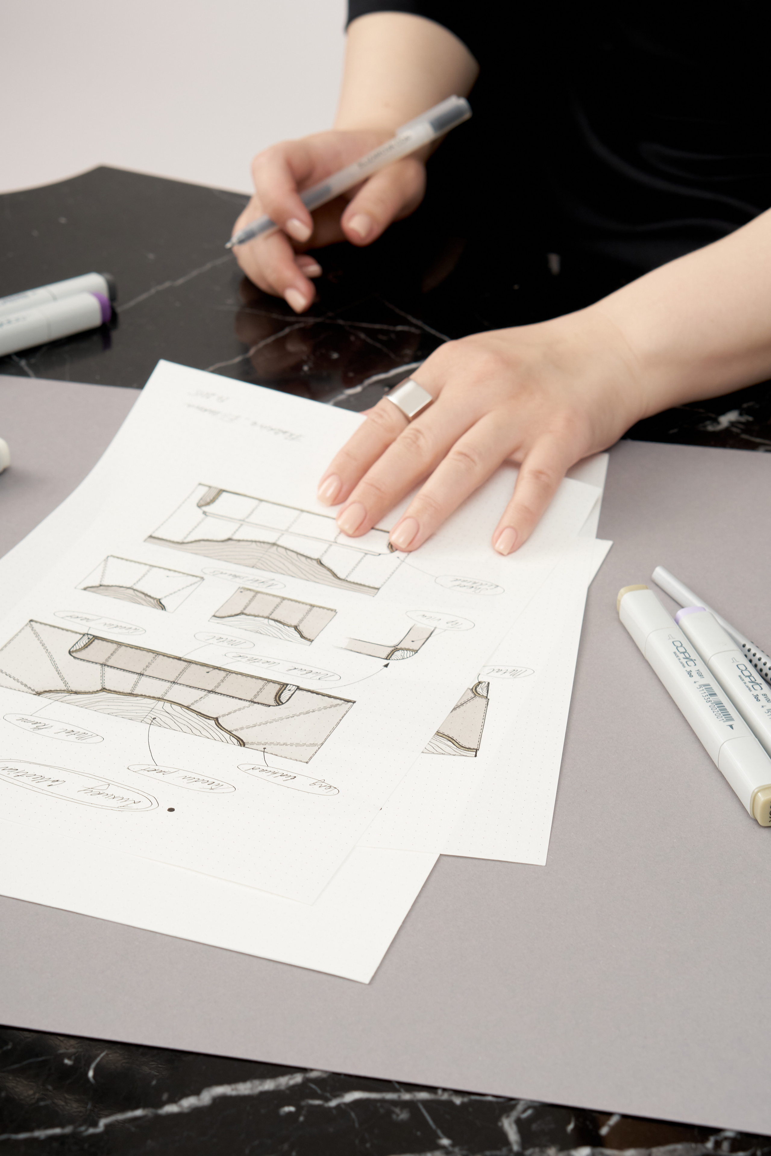 SKETCHES. Elizarova Design Studio