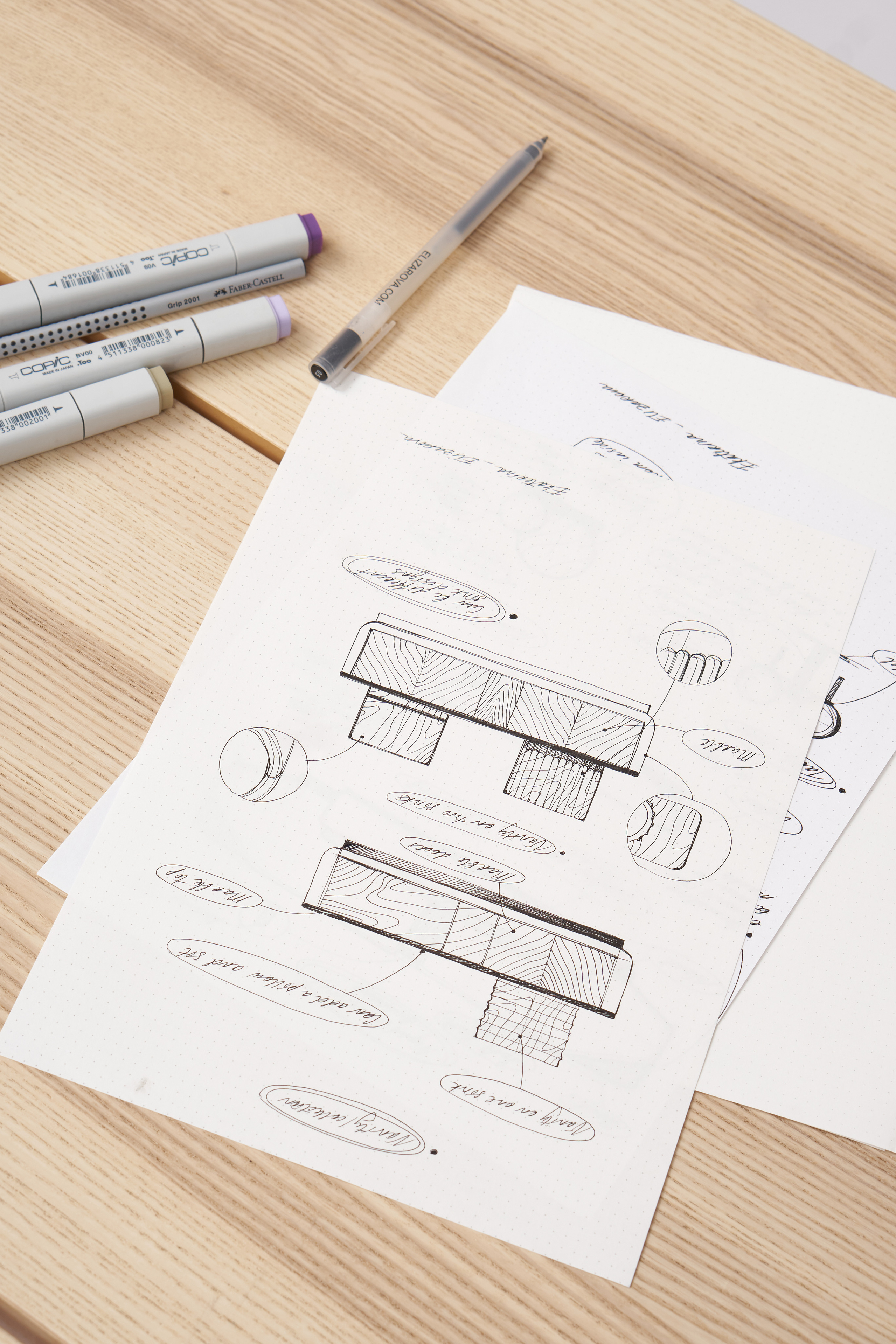 SKETCHES. Elizarova Design Studio