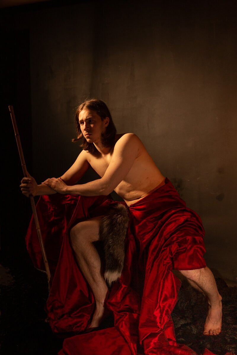 Michelangelo Mirisi de Caravaggio. Inspiration from the great masters. Visual artist, photographer Liana Darenskaya, Moscow