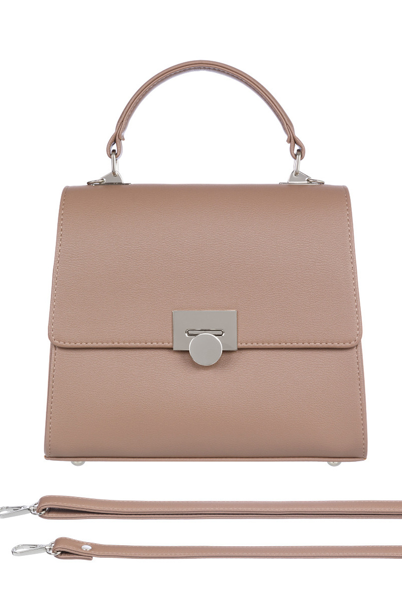 Бежевая сумка для размещения карточки на маркетплейсе