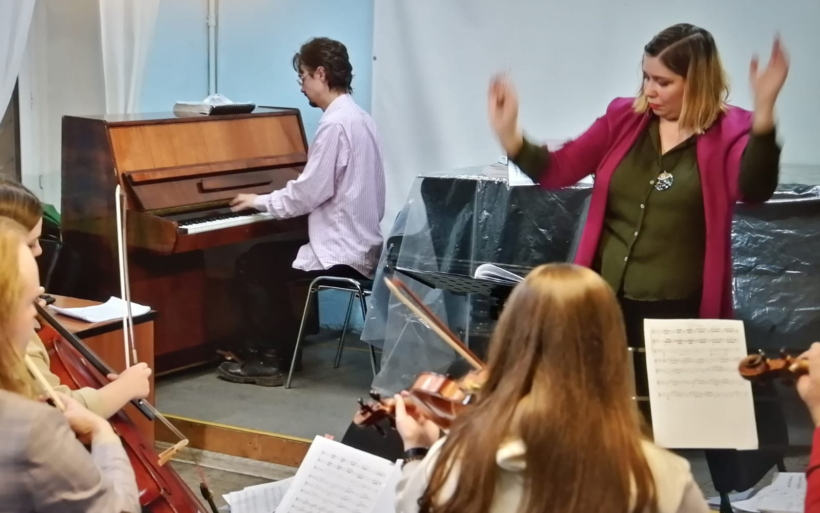 Подготовка к концерту 07.03.2025. Московский молодежный оперный театр