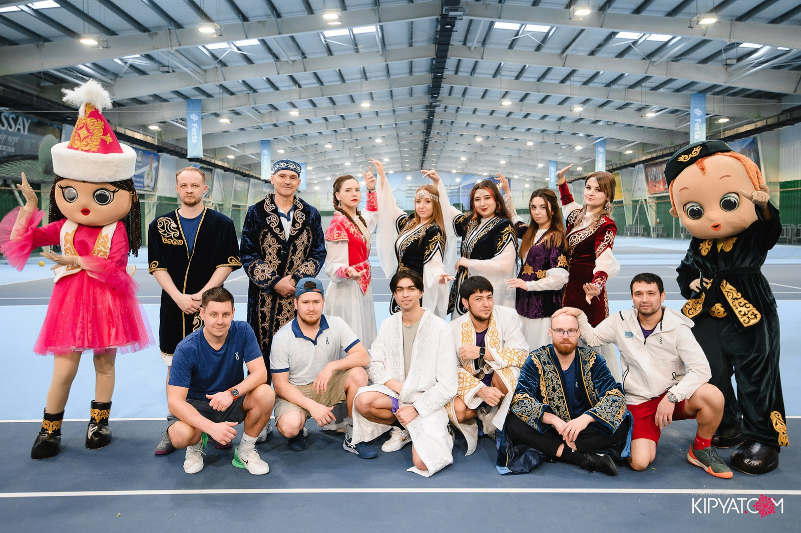 Наурыз в Карагандинской Федерации тенниса. Кипятком Караганда