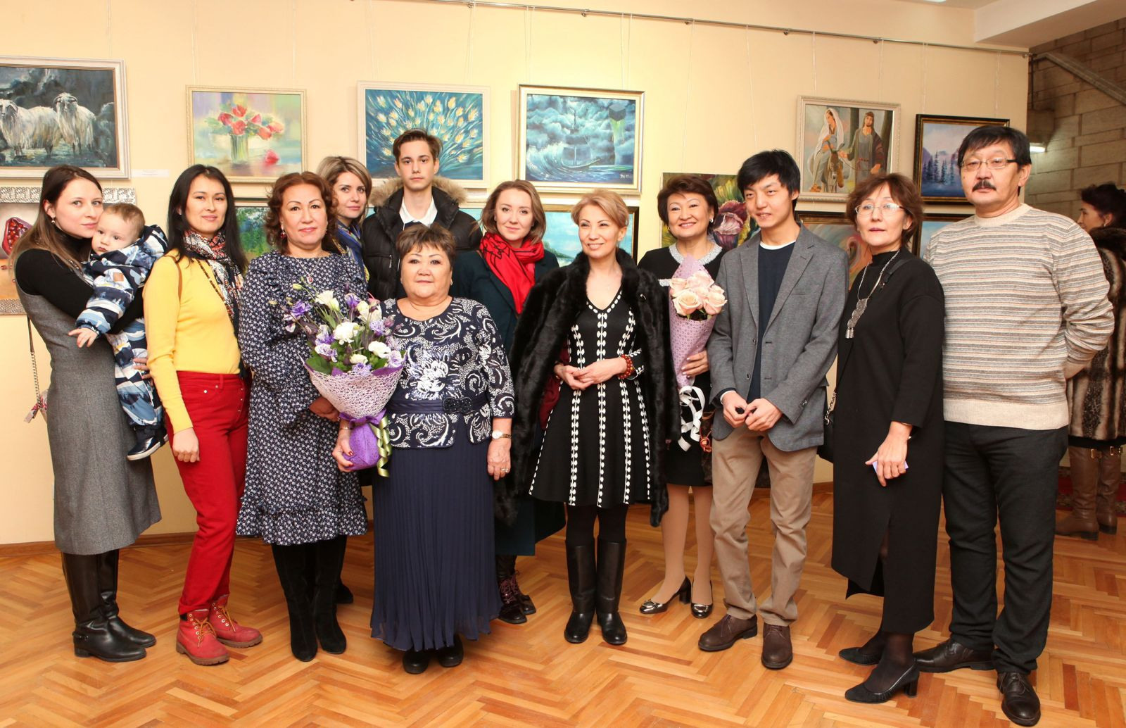 Моя первая выставка. Художница в Алматы Мухамед-Рахимова Джамиля