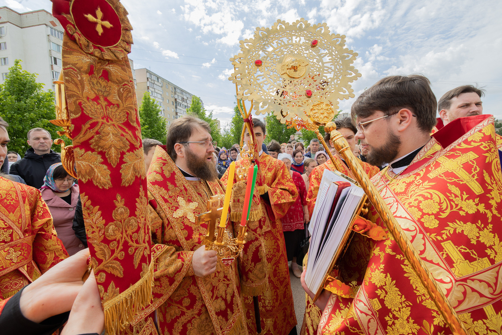 Митрополит Игнатий совершил Божественную литургию в Георгиевском храме. Северное благочиние Саратовской епархии