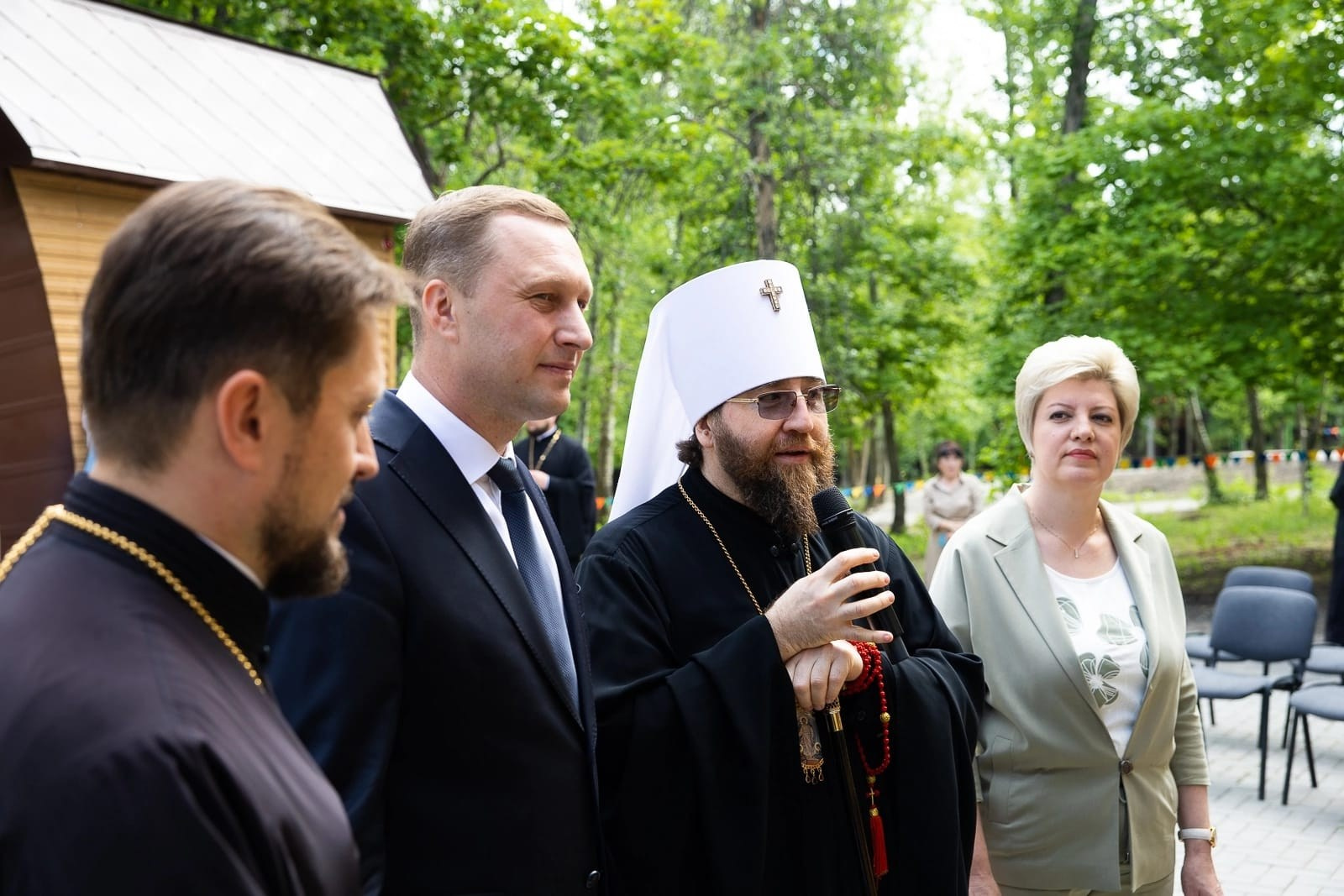 Митрополит Игнатий и губернатор Саратовской области открыли лагерь «Солнечный». Саратовское Северо-Западное благочиние