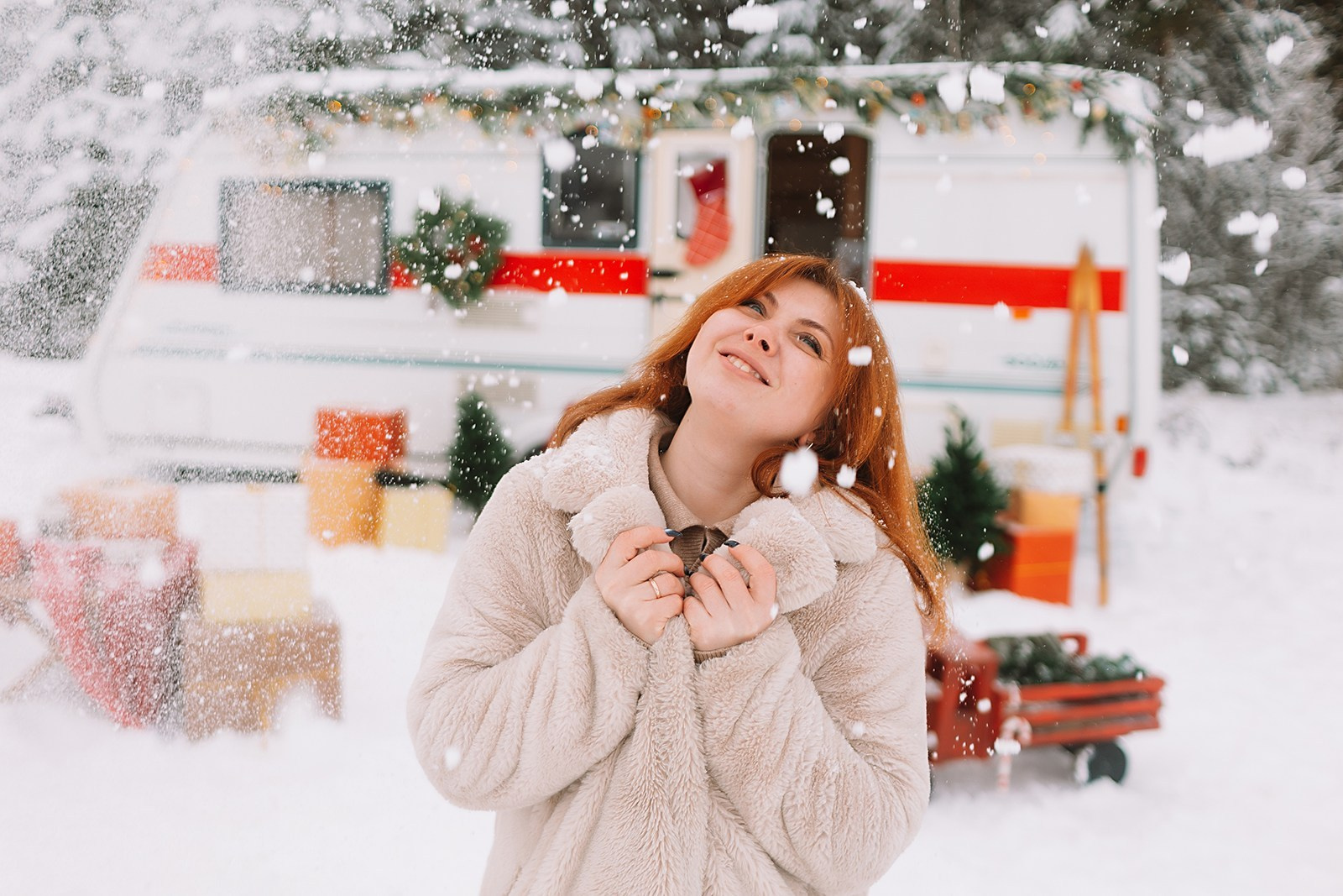 Новогодние фотосессии. Семейный фотограф Тюмень, фотограф на роды Салмина Мария