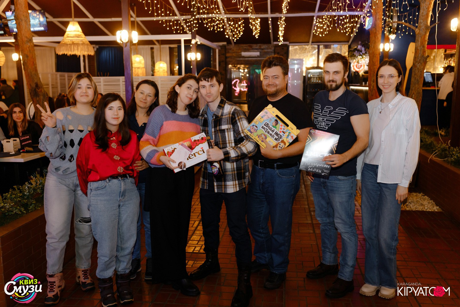 Смузи Квиз. Кипятком Караганда