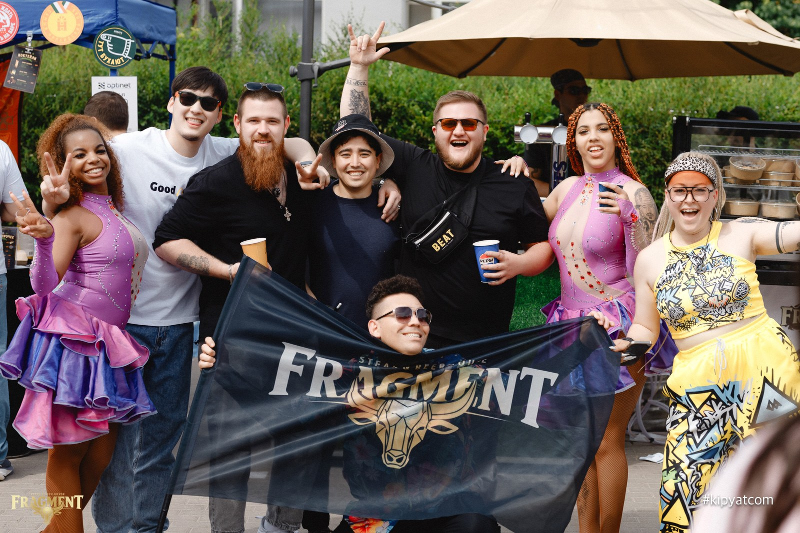 Fragment и Element на ярмарке Food & Wine. Кипятком Караганда