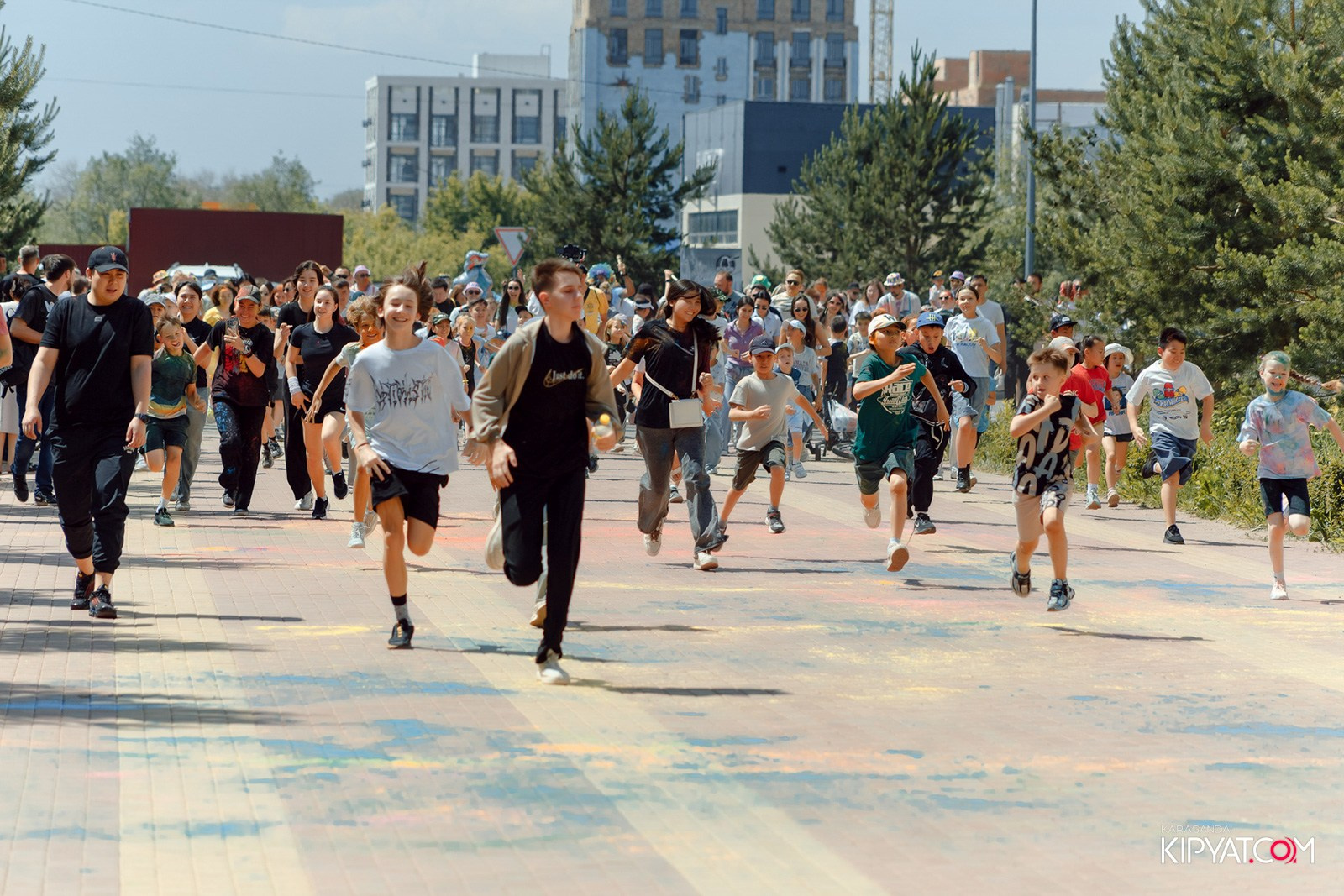 День защиты детей в Карагандинской Федерации Тенниса. Кипятком Караганда