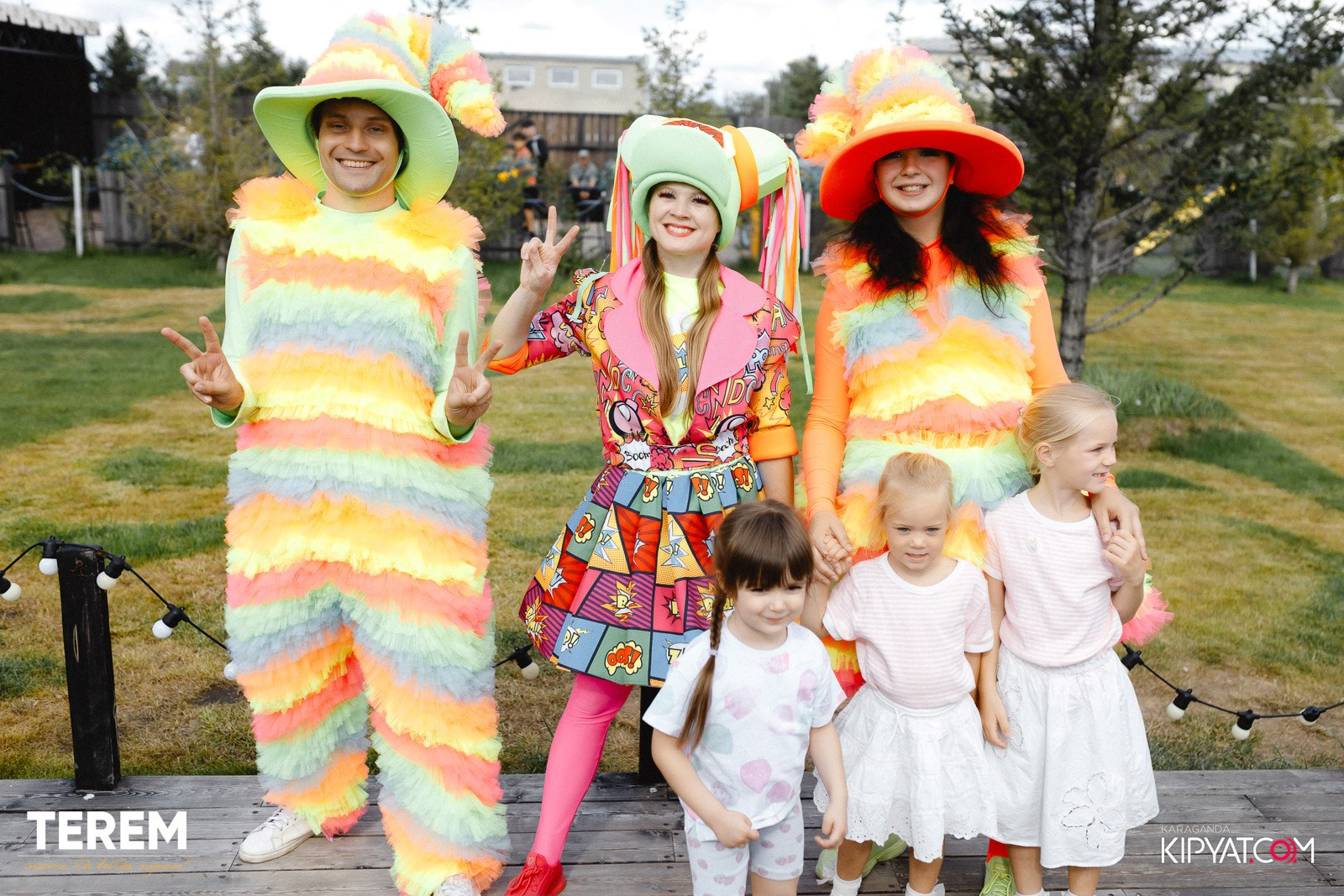 Детская пенная вечеринка в Тереме. Кипятком Караганда