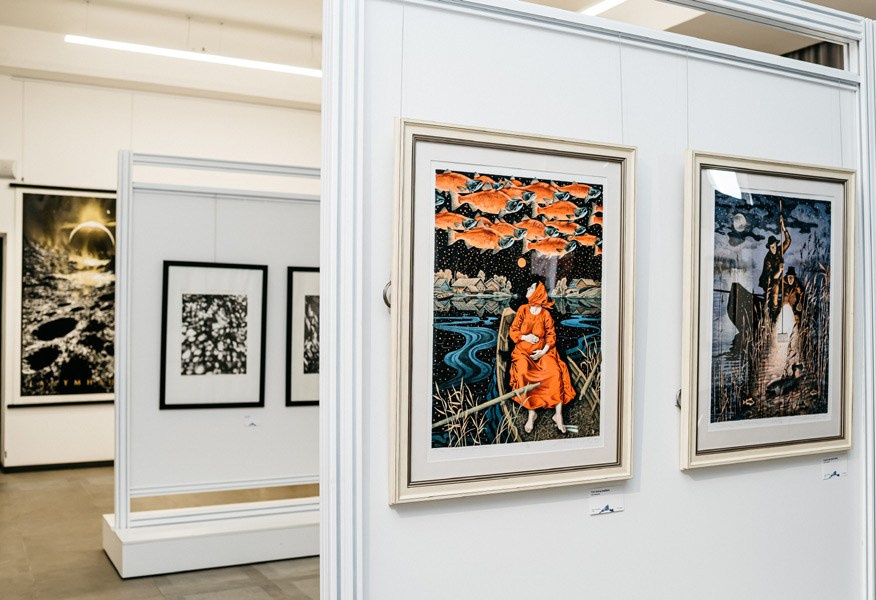 Выставка печатной графики «Статус: эстамп» в Вологодской областной картинной галерее