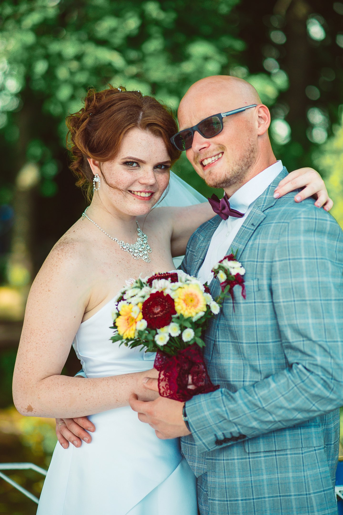 Нежный букет цветов невесты в Казани