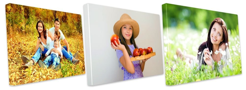 Печать на холсте. Семейный альбом