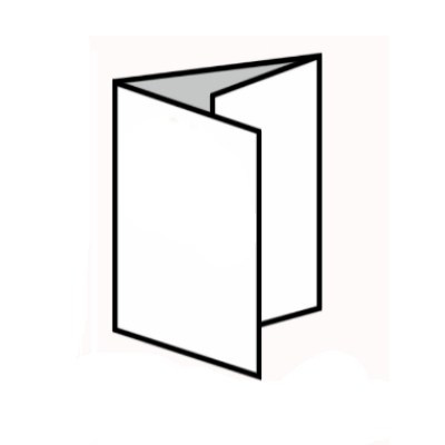 Схематичный вид альбома для выпускника картонажного изделия Трюмо-трио