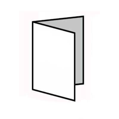 Схематичный вид альбома для выпускника картонажного изделия Планшет-папка