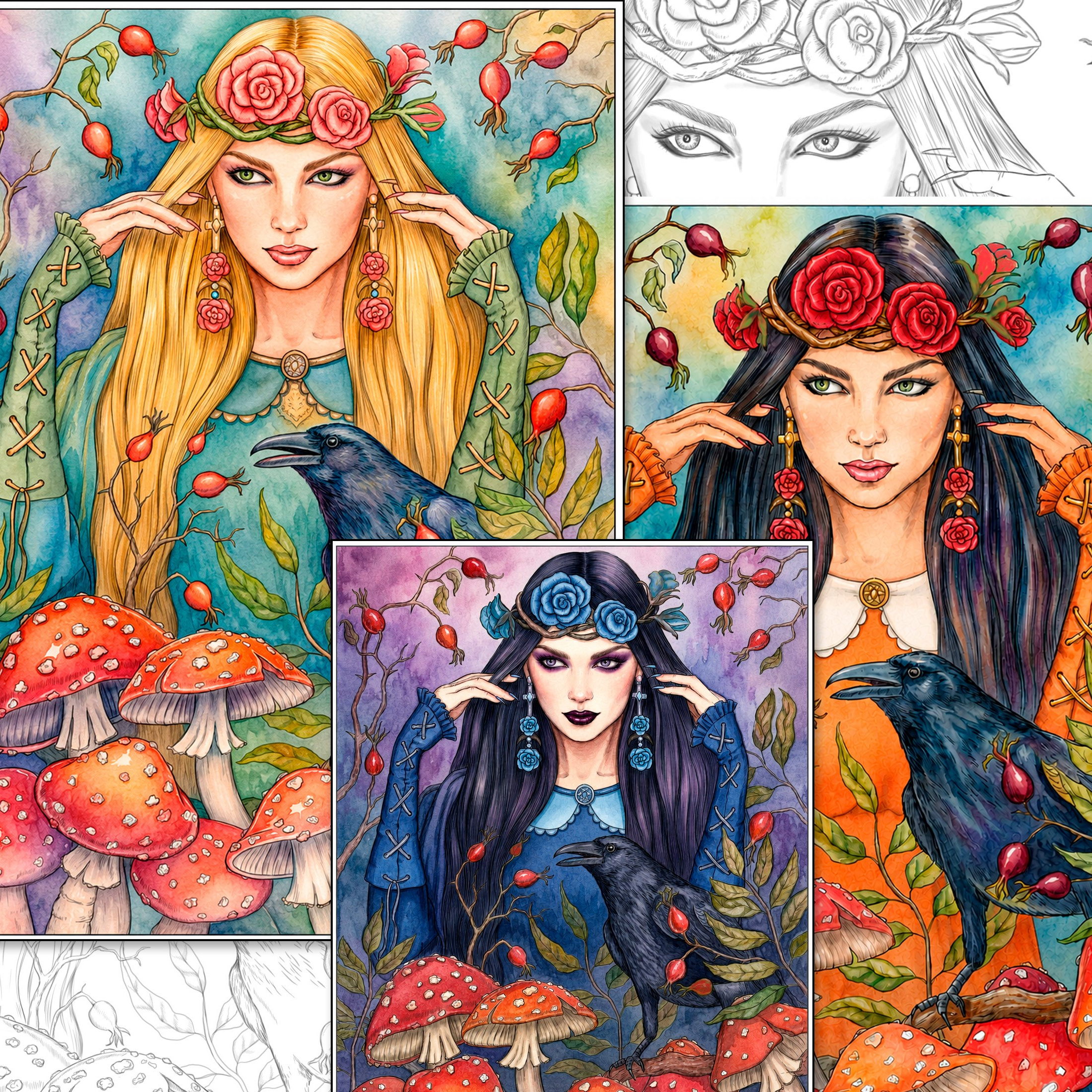 Alena Lazareva artist & pattern design