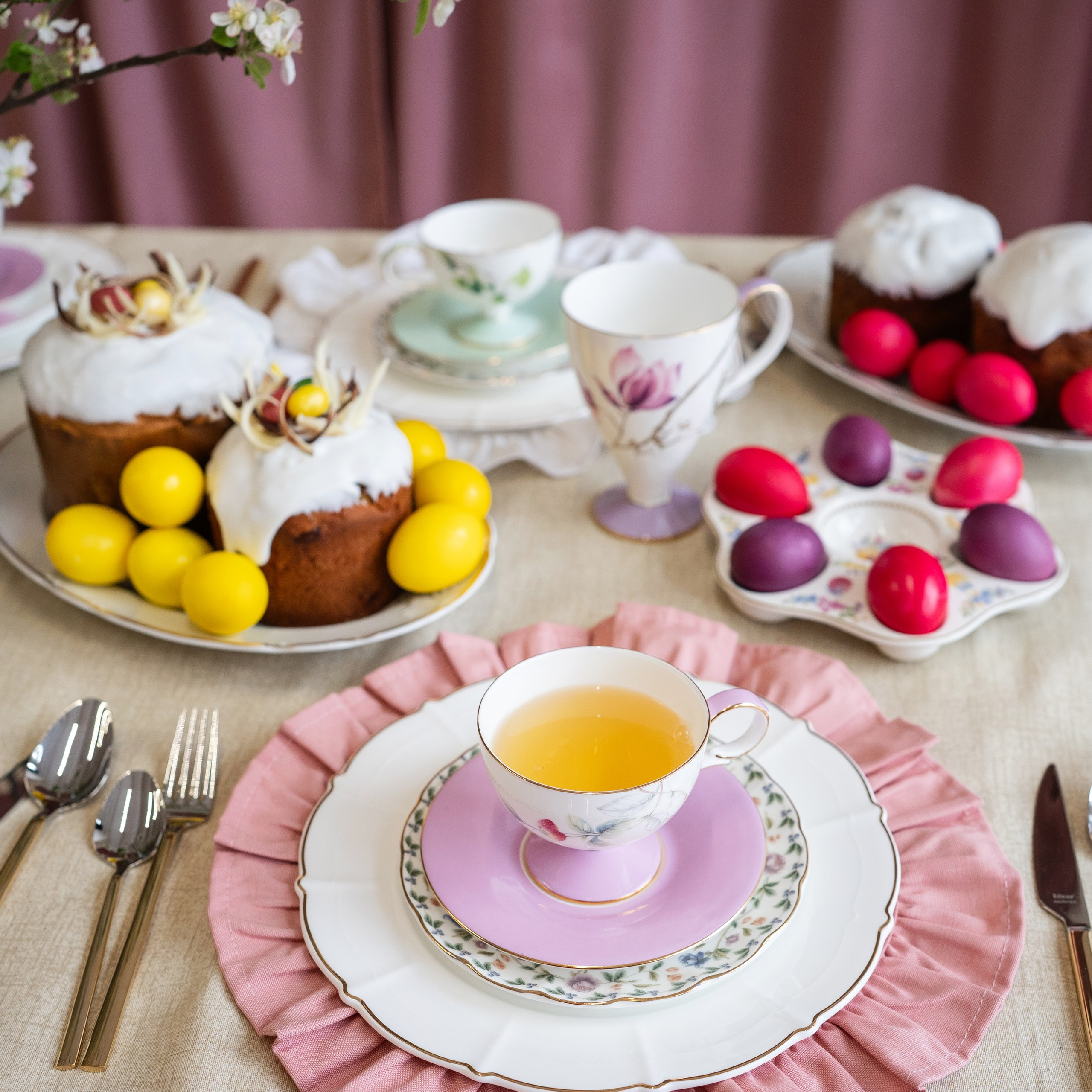 Пасхальная сервировка. Дизайнер в Москве Алла Зорина