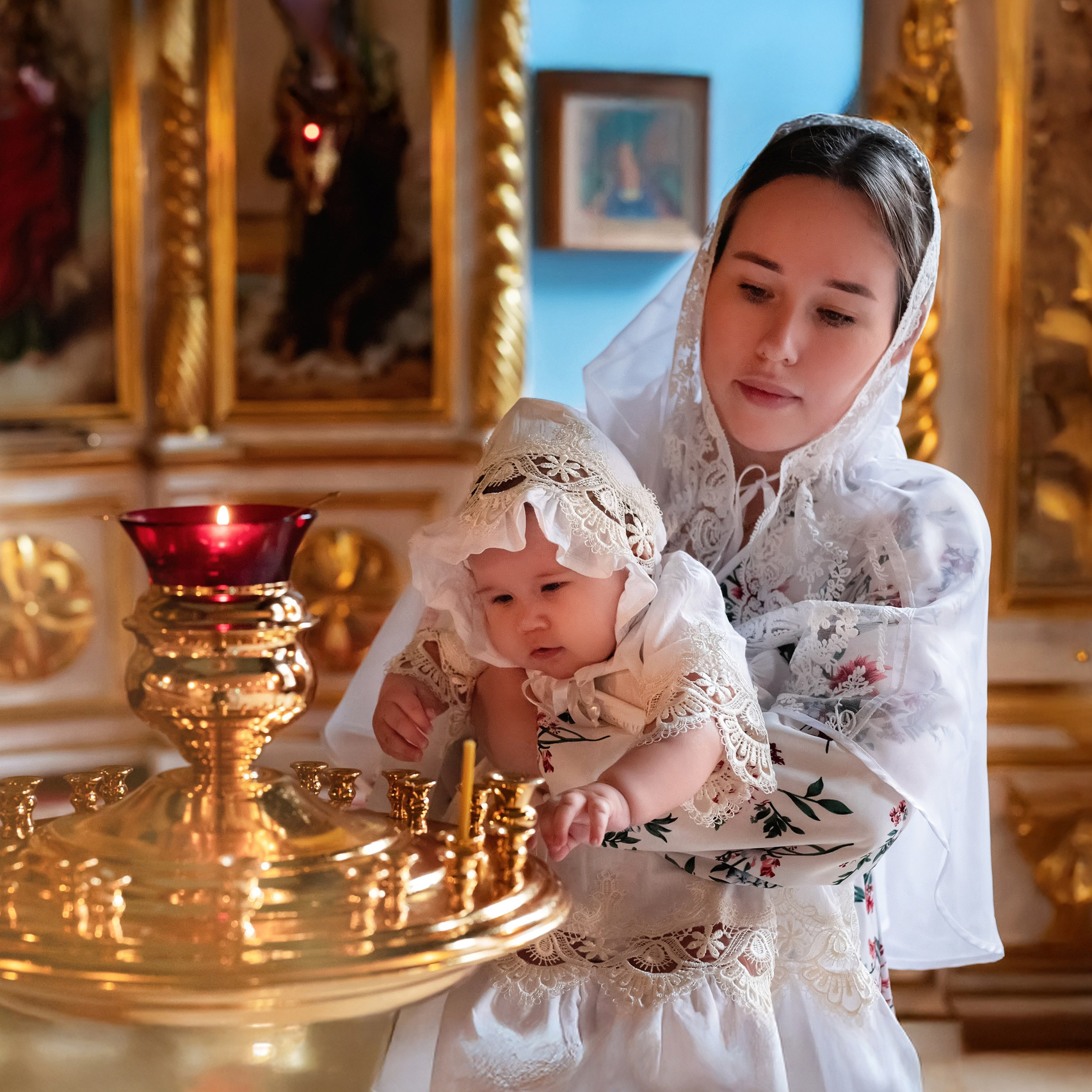 Крещение. Фотограф новорожденных в Норильске Виктория Шагалиева