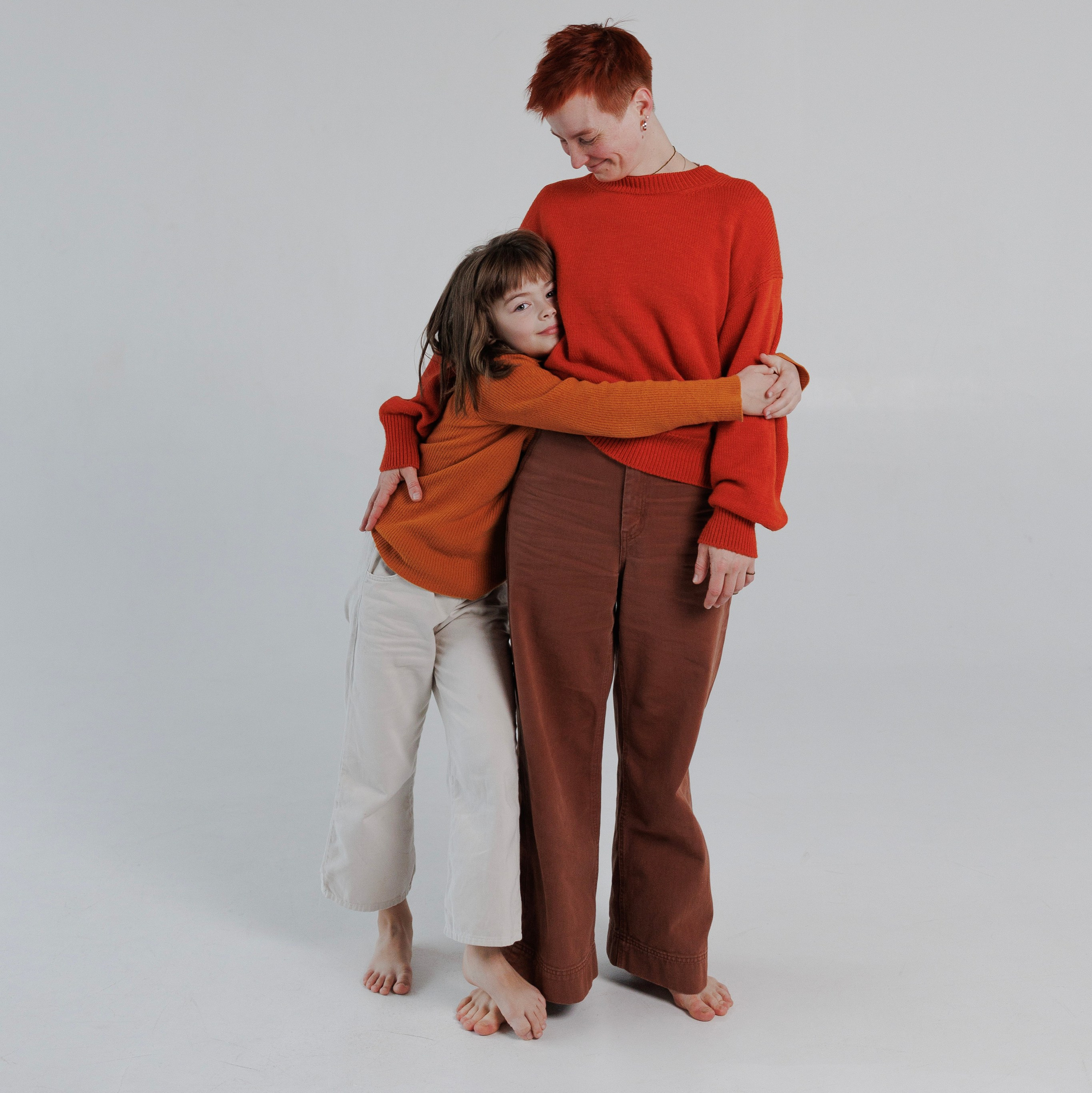 Фотосессия в студии, черно-белый портрет